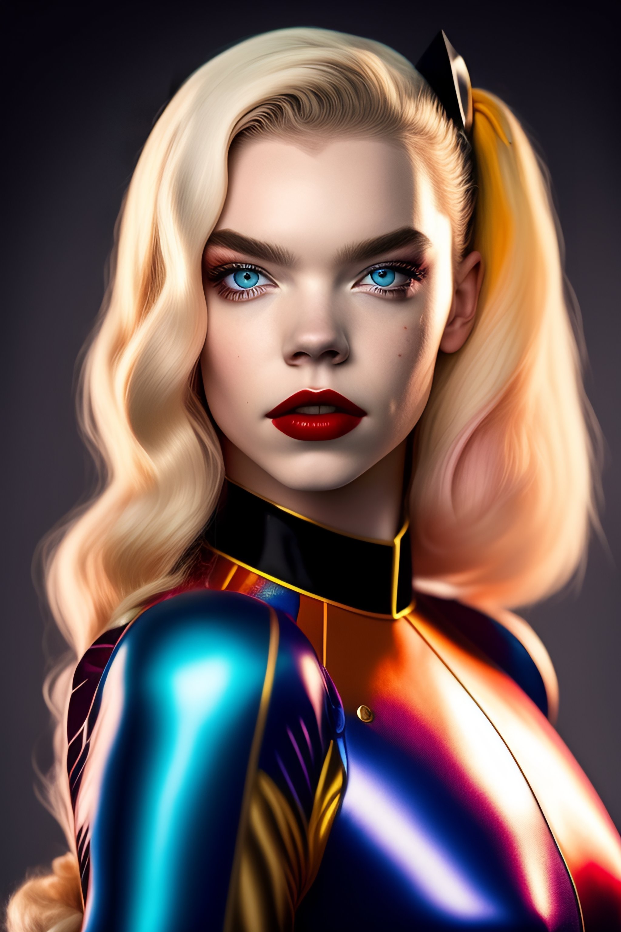 This Look At Anya Taylor-Joy As Harley Quinn Is Stunning