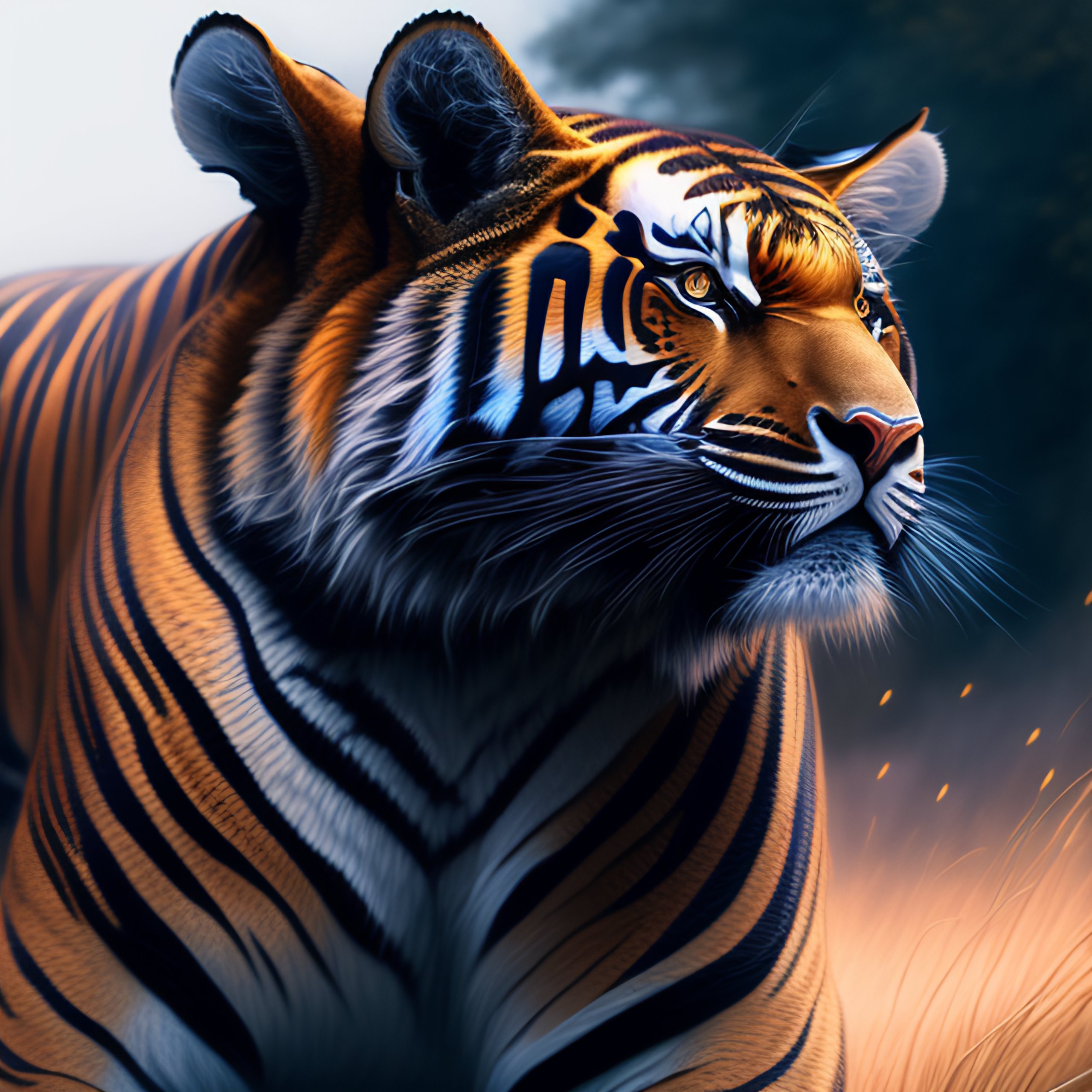 ArtStation - Bengal Tiger (Fur)