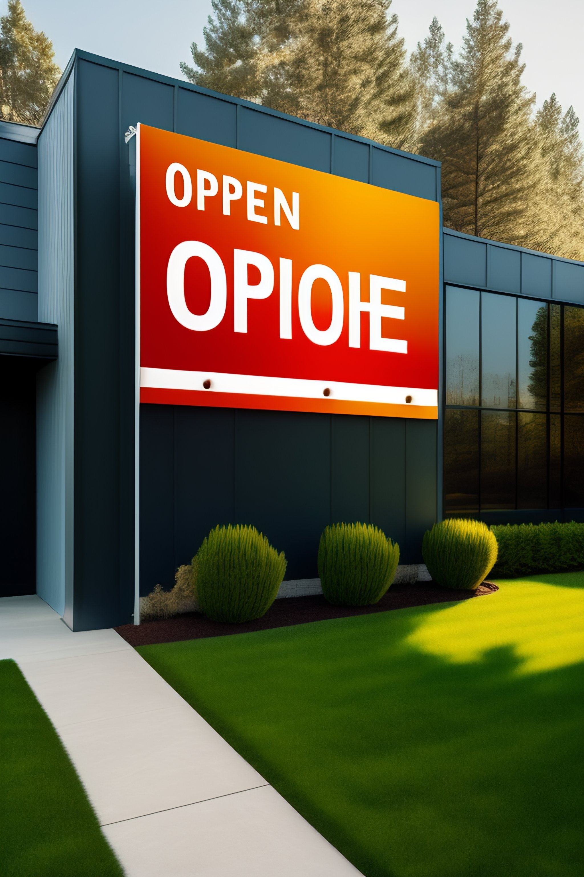 Lexica - Open house sign