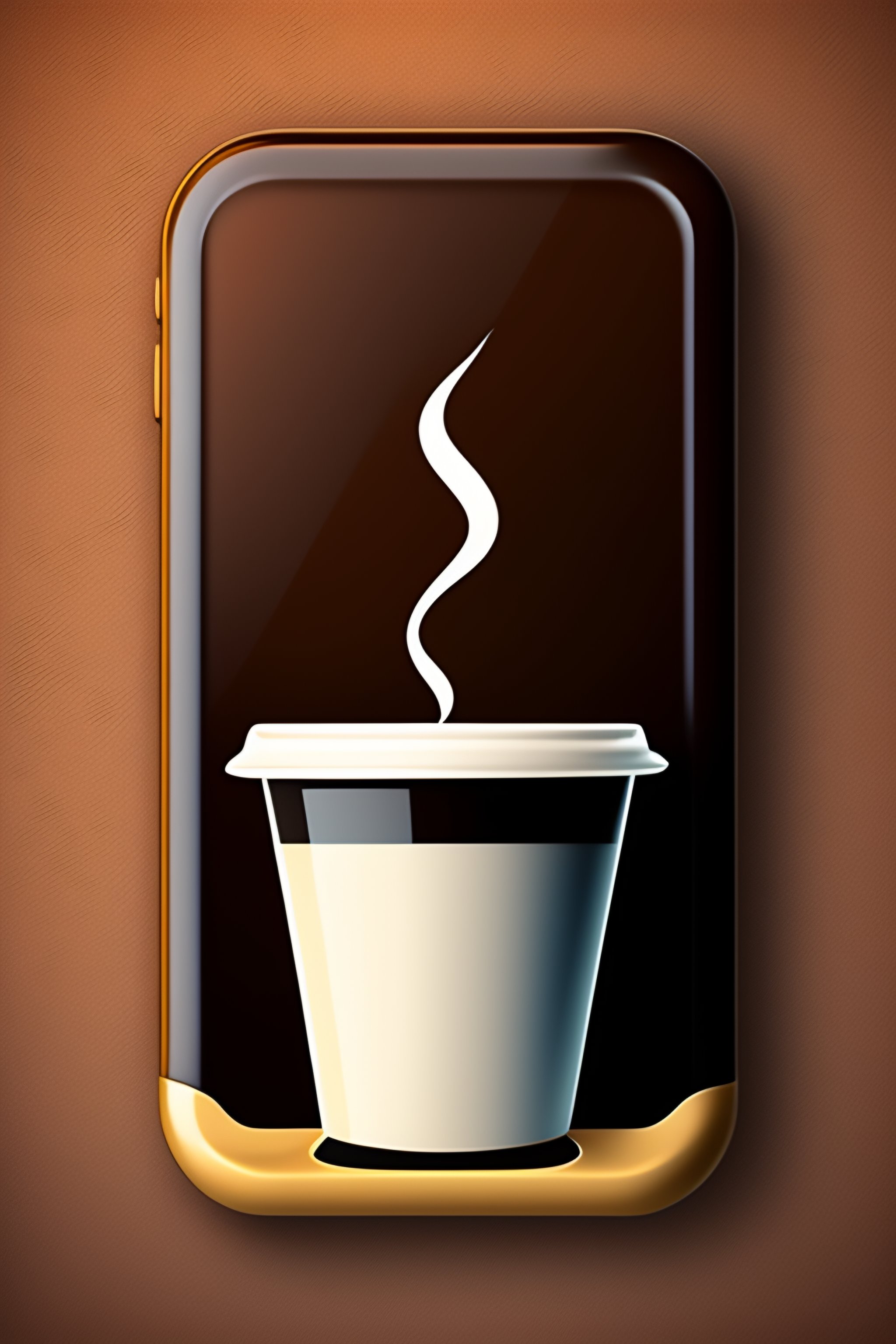 lexica-coffee-shop-3d-icon-iphone-realistic