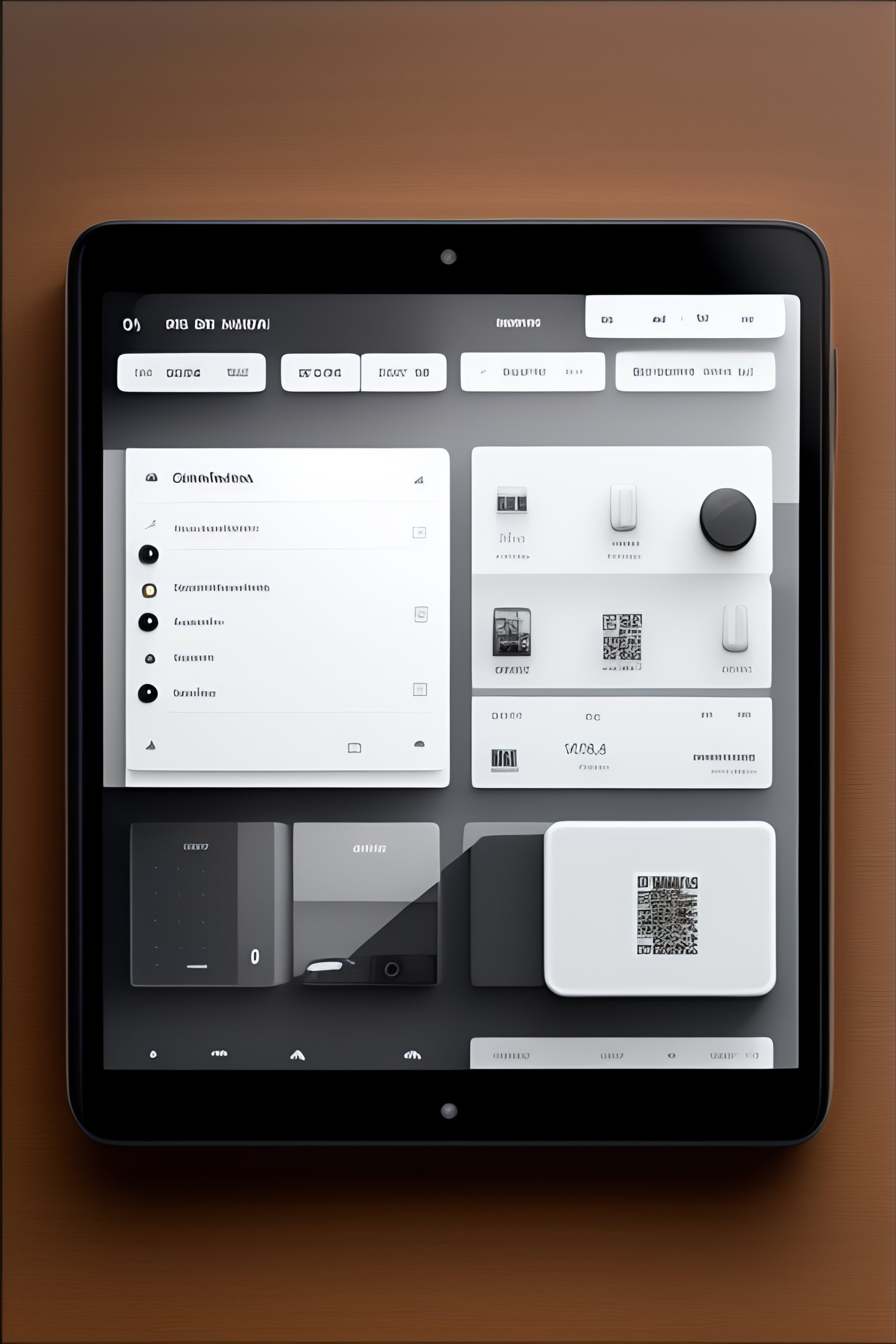 Lexica - Photoshop desktop gnom4 minimal flat UI in dieter rams style ...