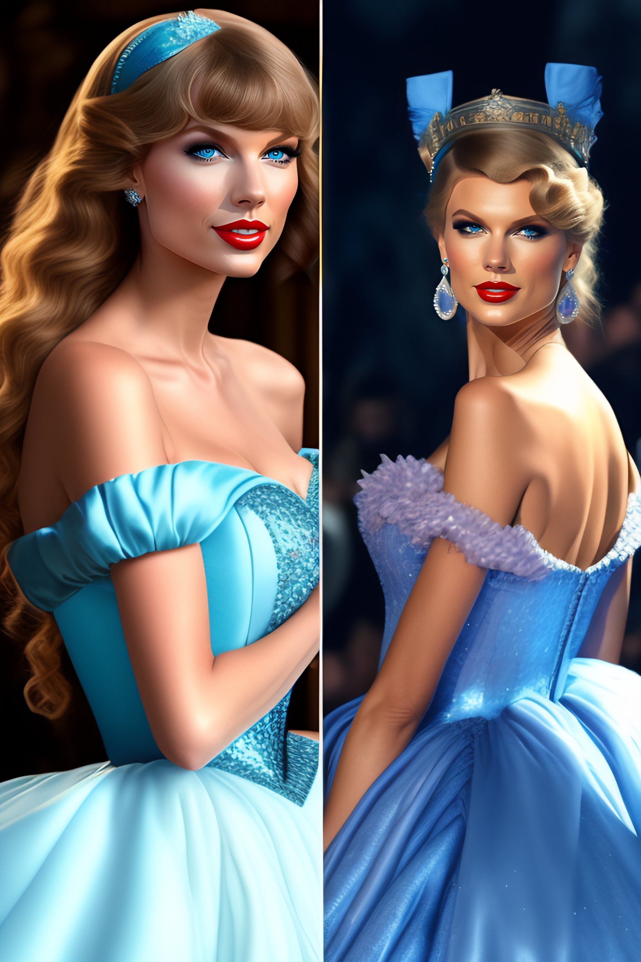 Lexica - Taylor swift as cinderella, image size:2048x3072