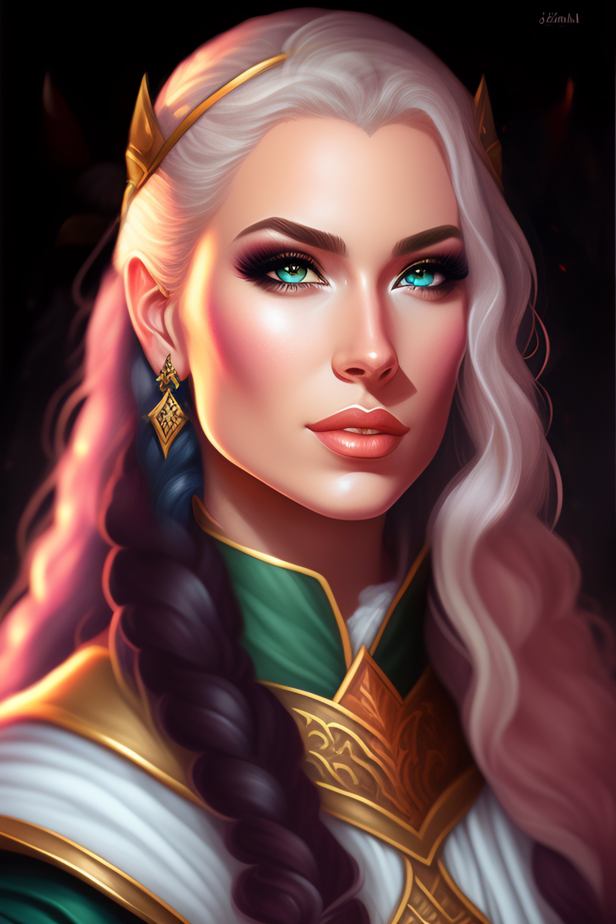 Lexica Fantasy Portrait Custom Character Art Dnd Illustration Dnd