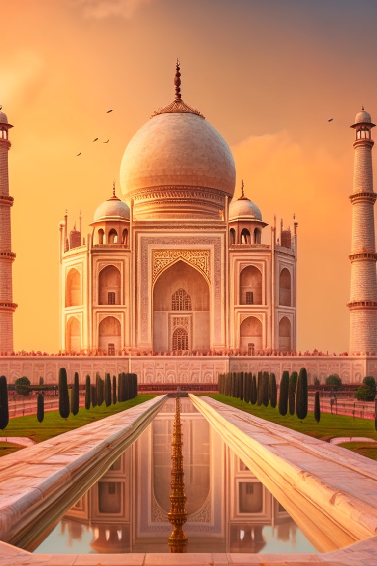 Lexica The Taj Mahal is one of the most iconic and celebrated monuments in the world. It is a