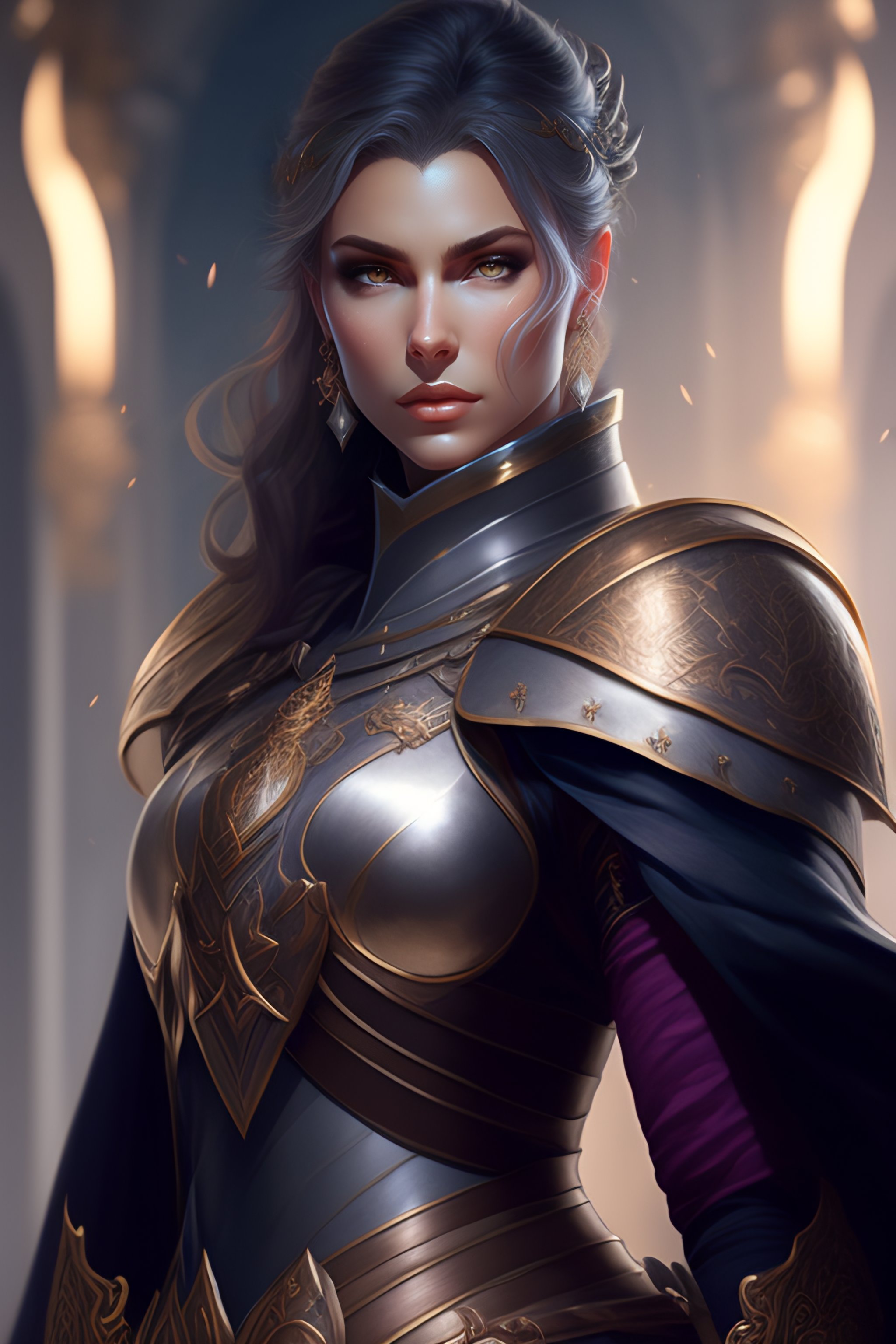 human paladin dandd female