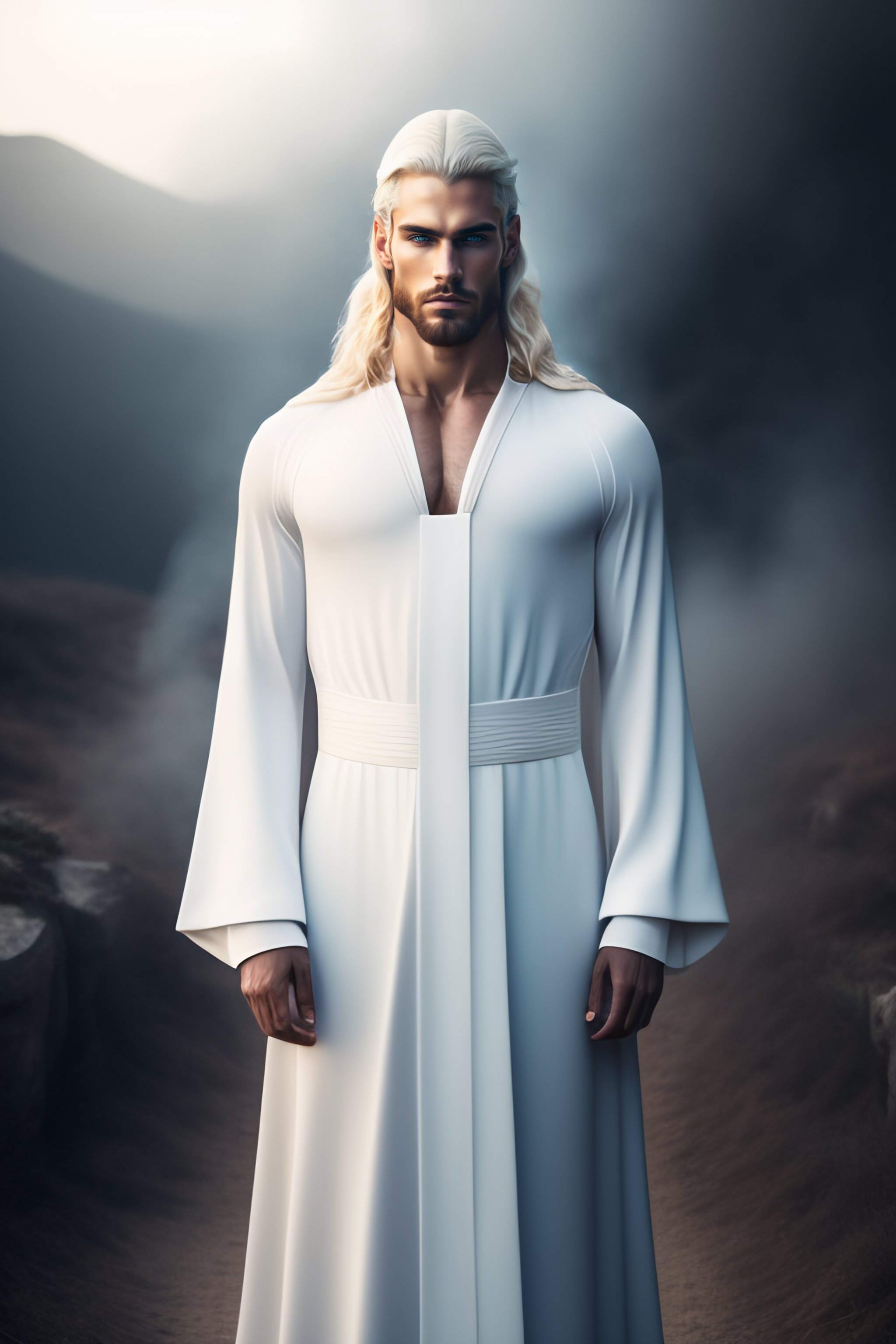 Lexica - Jesus Christ, realistic photography, dressed, man, suffering ...