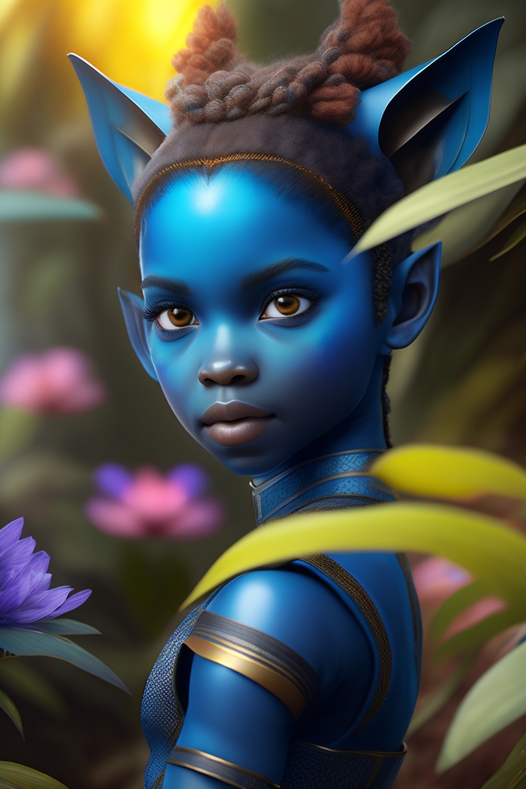 Lexica - A hyper realistic photo of blue Na'vi from the movie Avatar ...