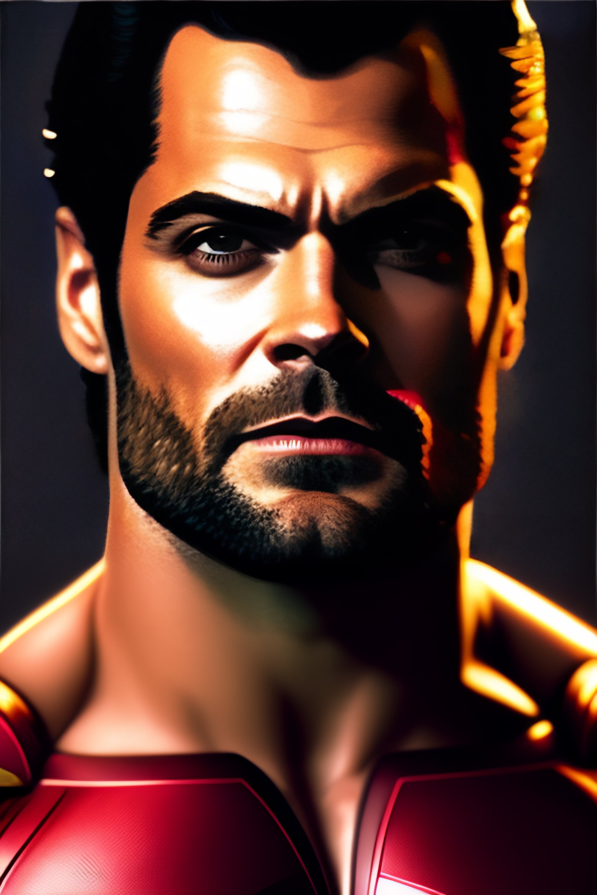 henry cavill as wolverine, character concept, marvel, Stable Diffusion