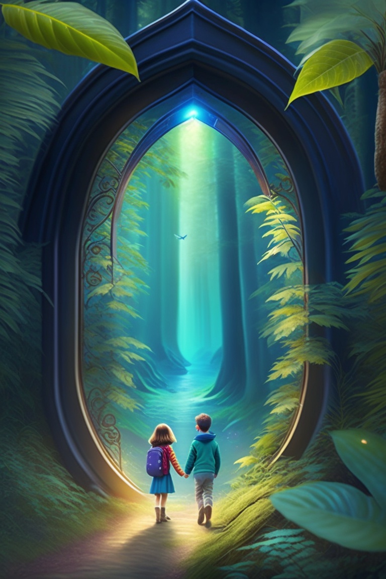 Lexica - The Enchanted Forest: Two Friends, A Boy, And A Girl, Stumble ...