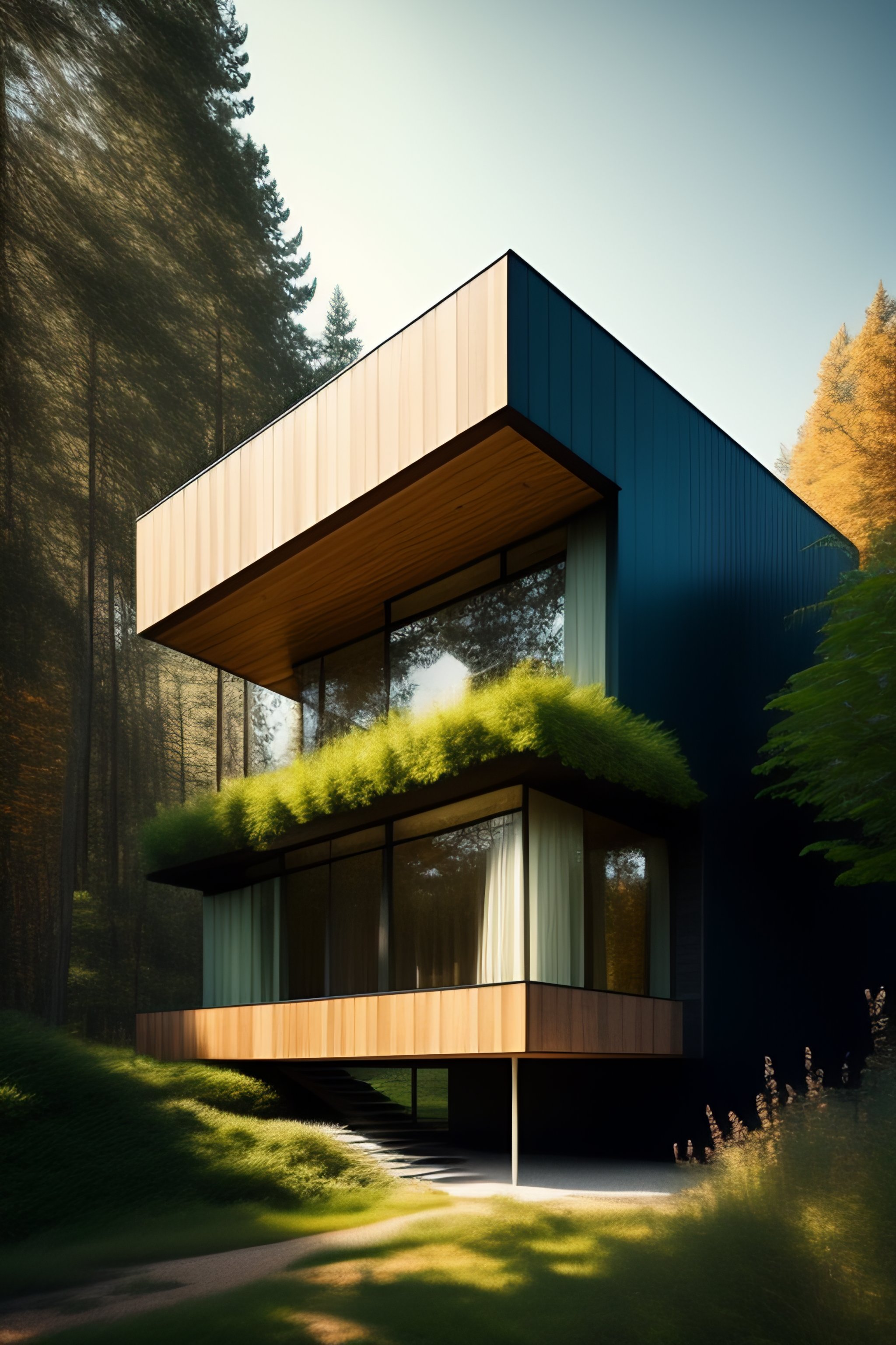 Lexica - House surrounded by nature