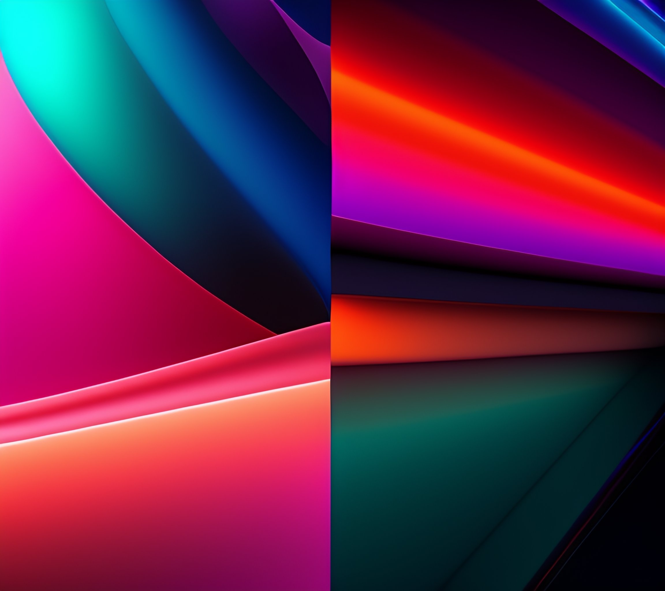 Lexica - Conceptual fabrics digital neon pigment colors abstract colors ...