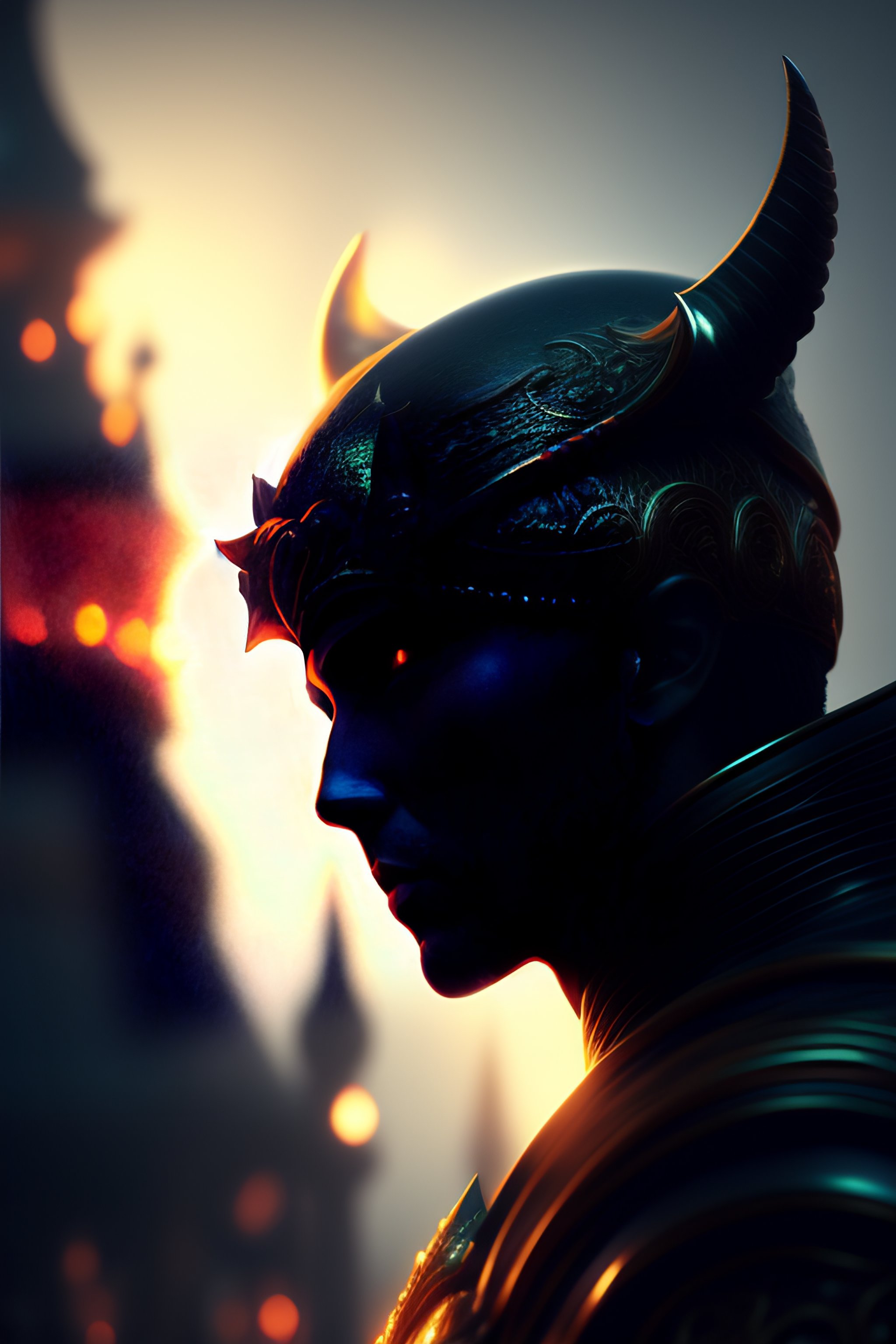 Lexica - Demon's first breath in the holy city of light