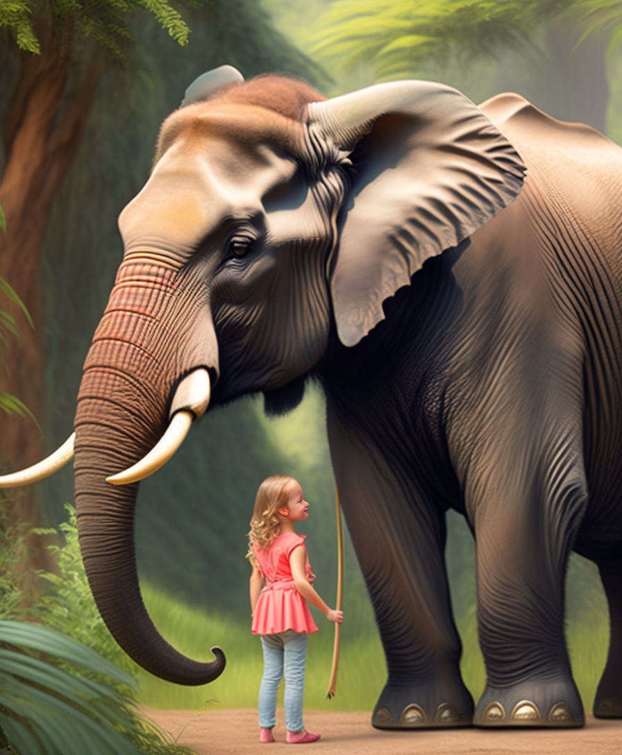 Lexica - Once upon a time, in the heart of a lush, vibrant jungle ...