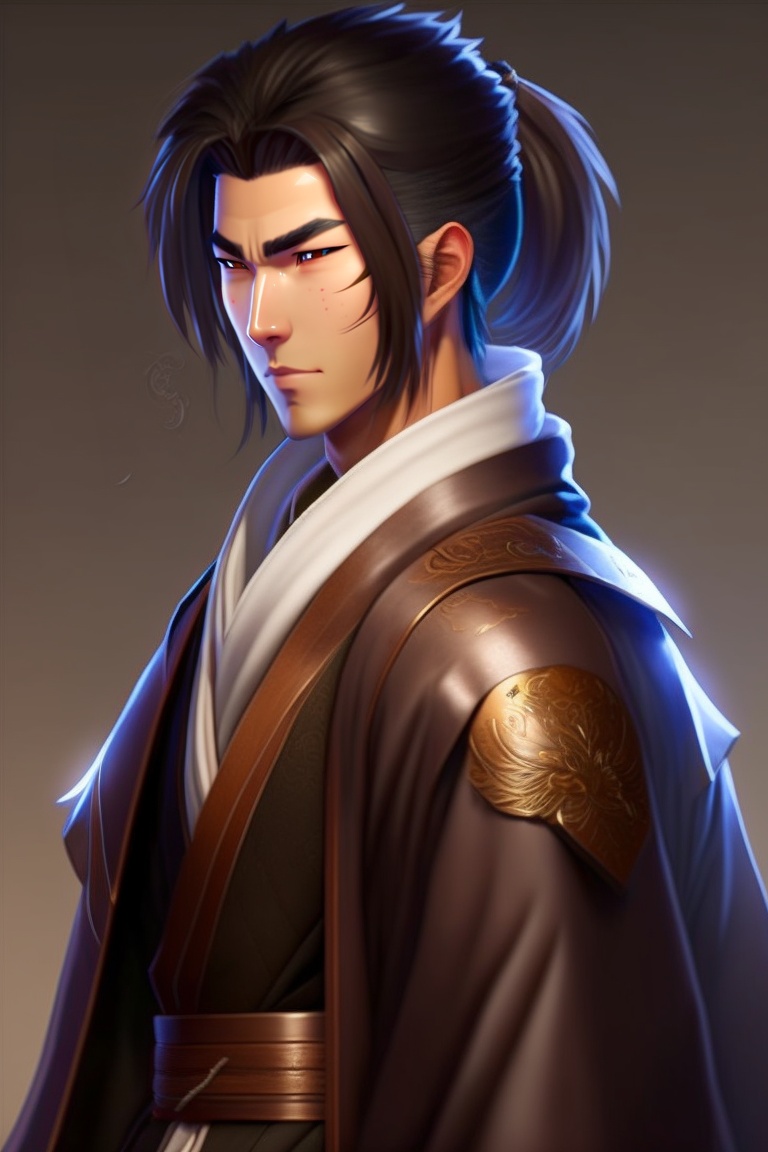 Lexica - Togashi Daisuke is a Dragon Clan monk. He is of medium height ...