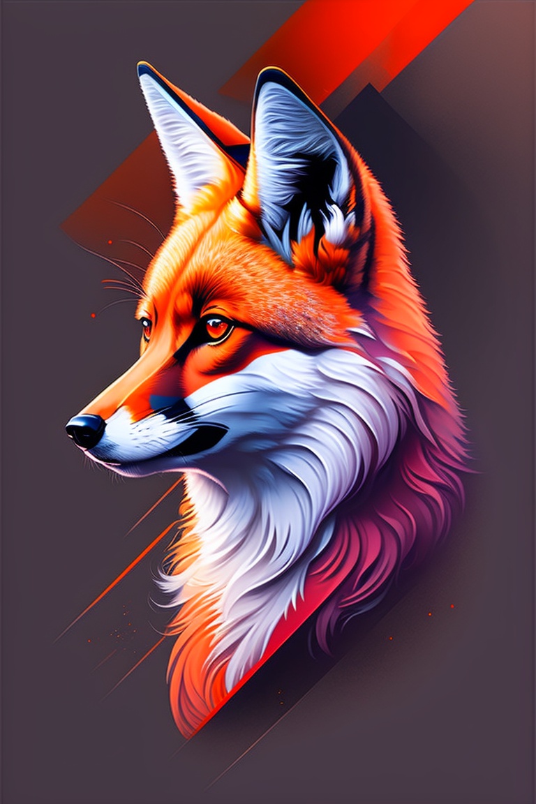 Lexica - Artwork of t-shirt graphic design, flat design of a fierce and ...