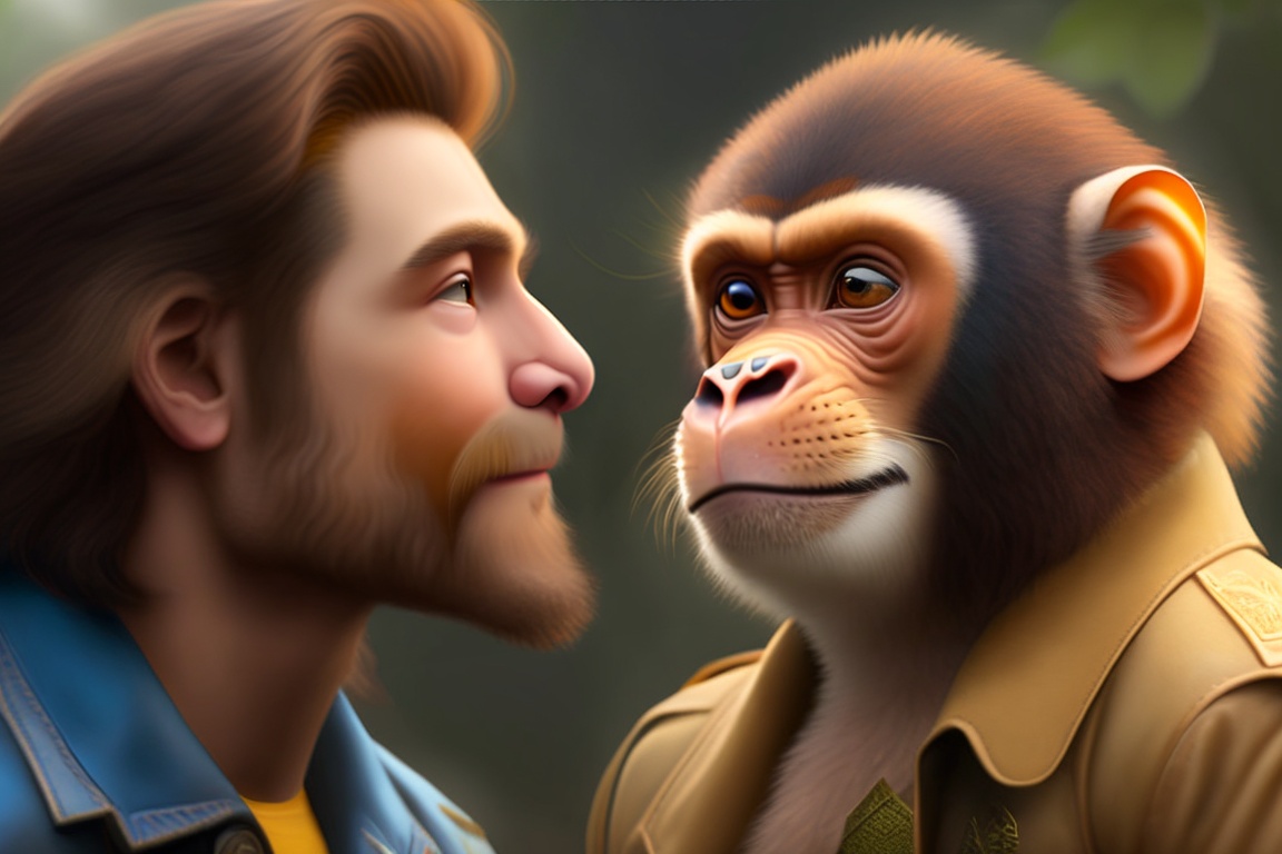 Lexica - One by one, the monkeys were Amazed by Ricky's bravery, Leo ...