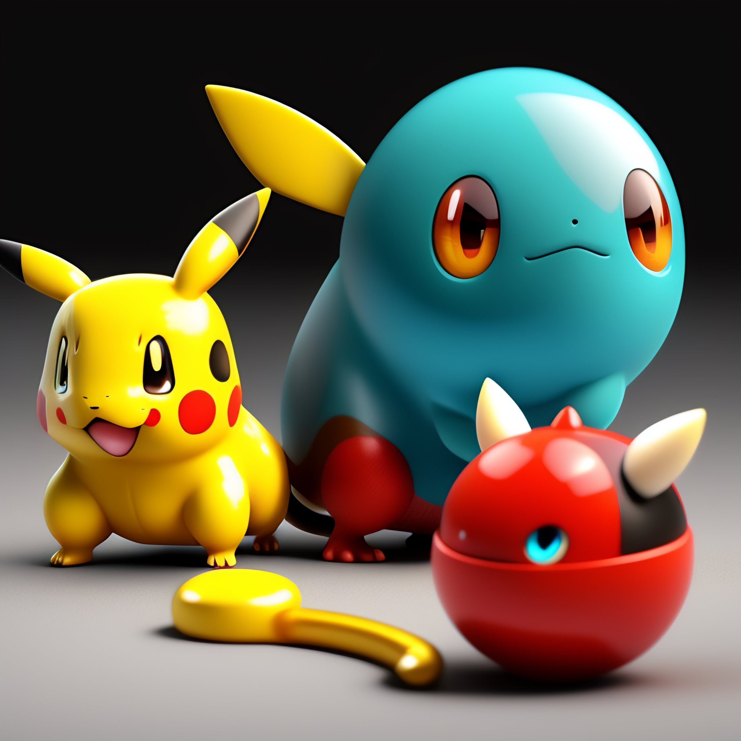 Lexica - Pokemon 3d inside knollingcase