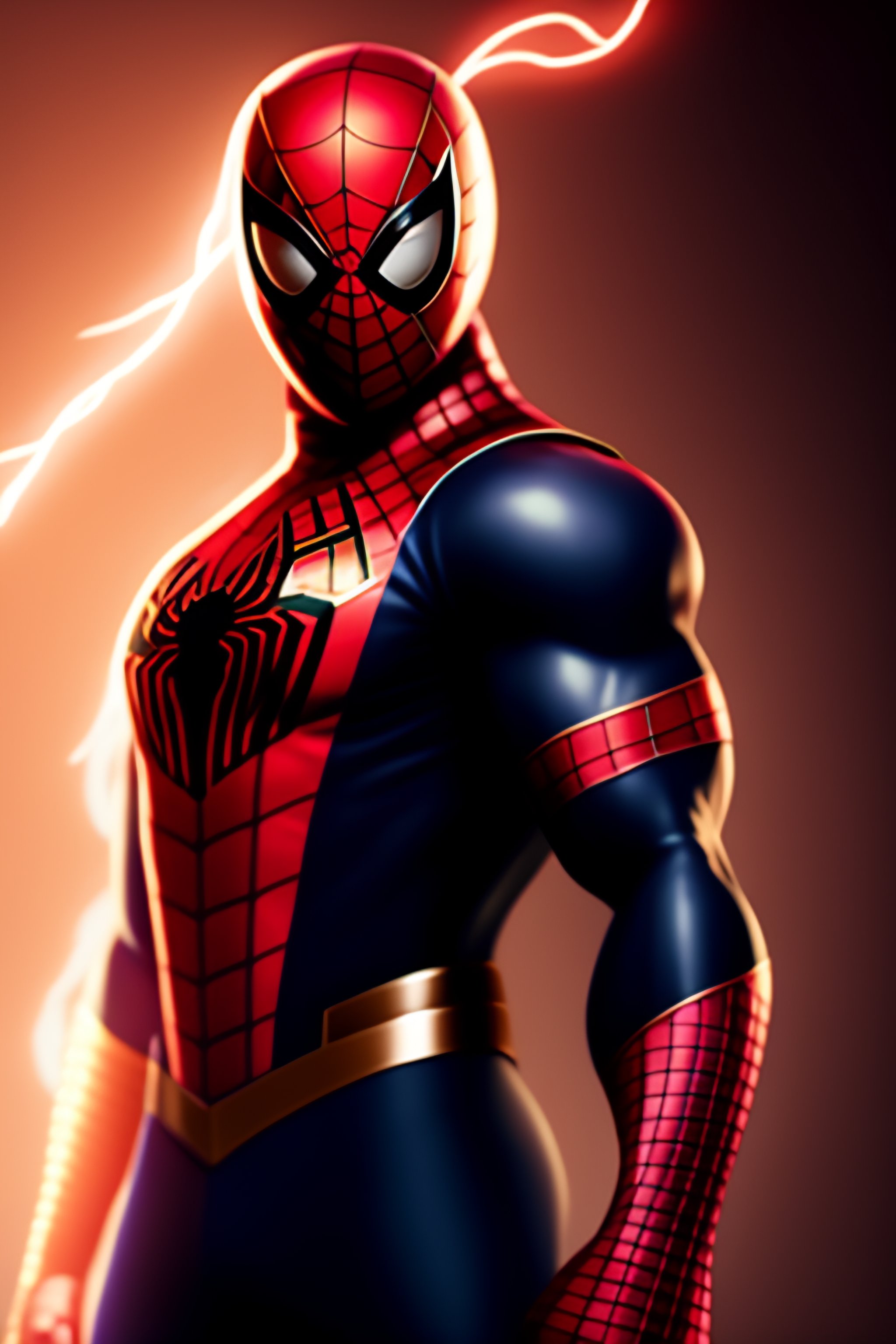 Lexica - A fortnite wearing the cloths of Spiderman