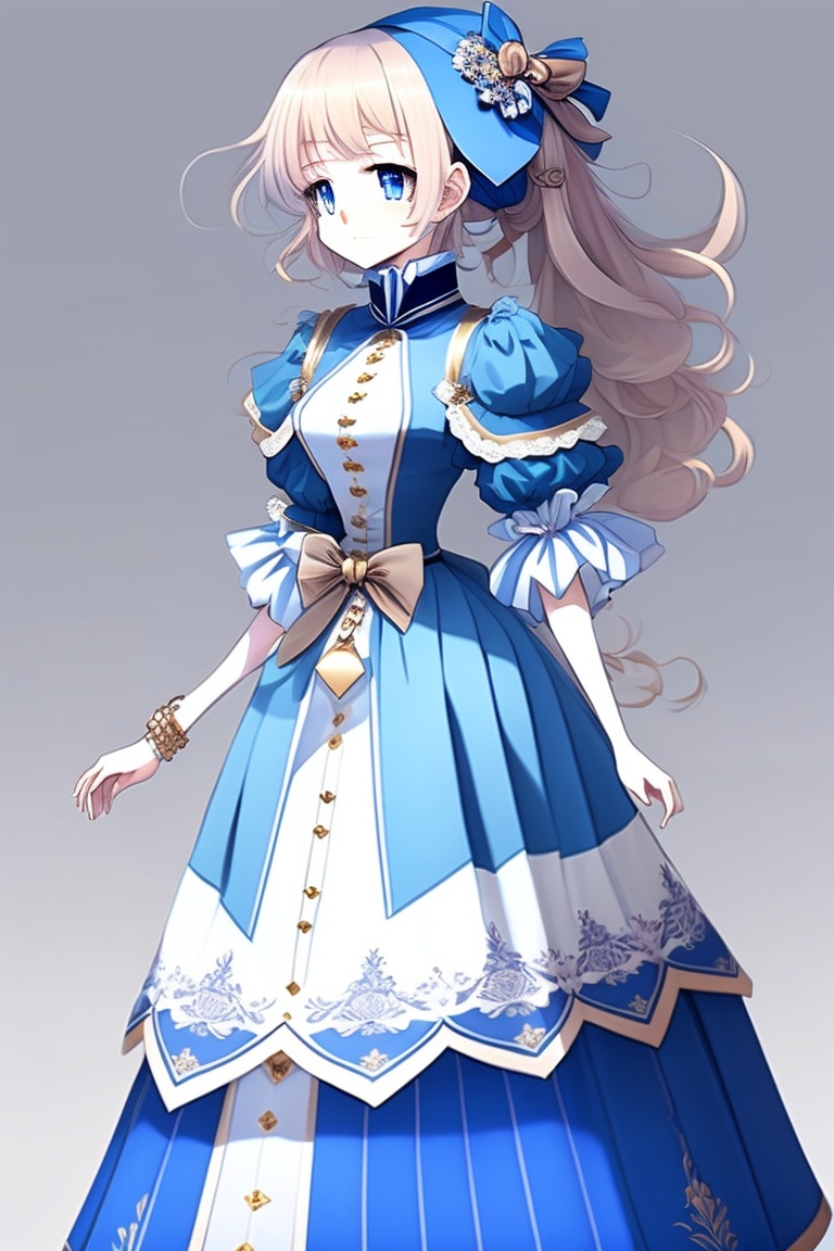 victorian anime girl