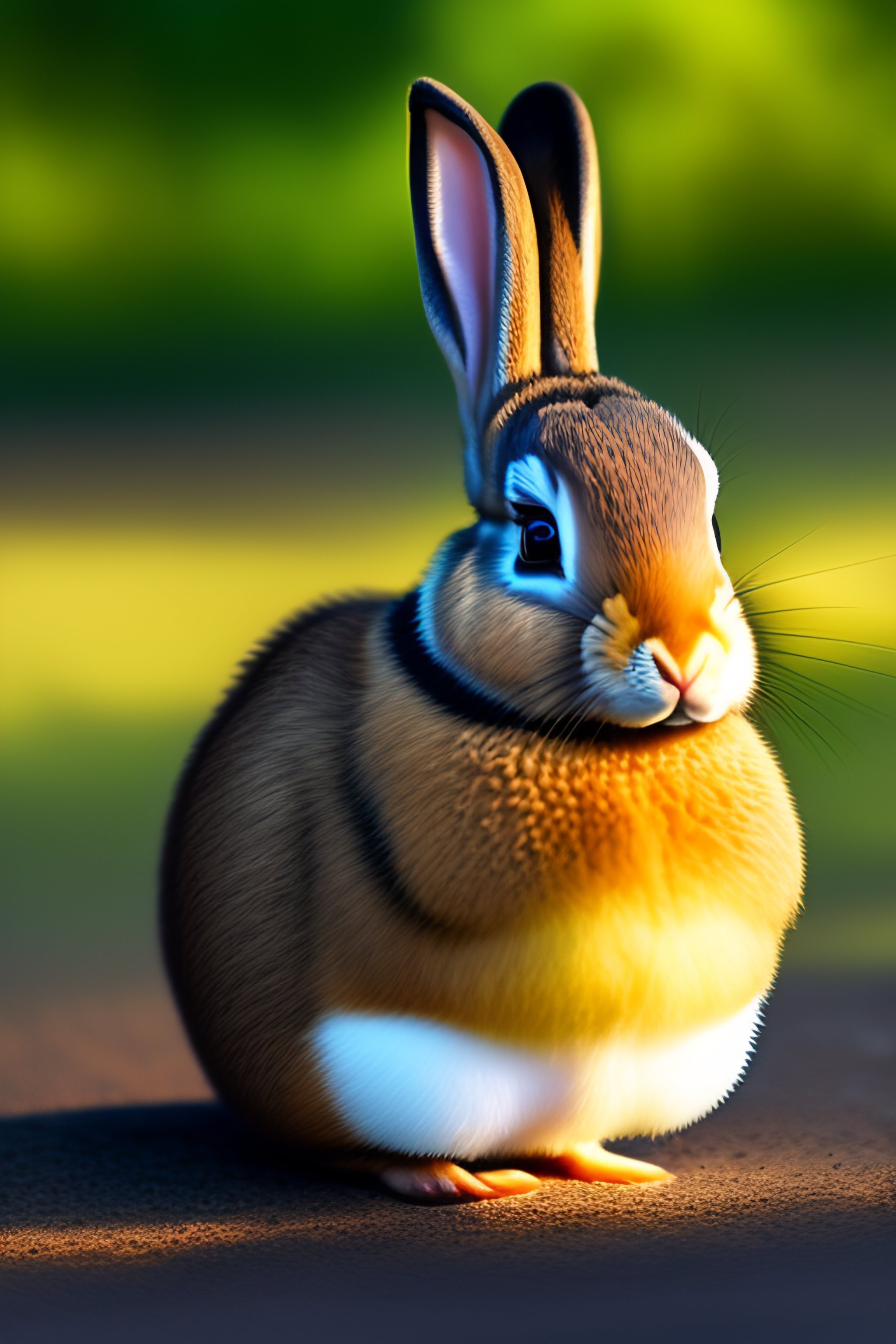 Lexica - A bunny-duck-hybrid creature