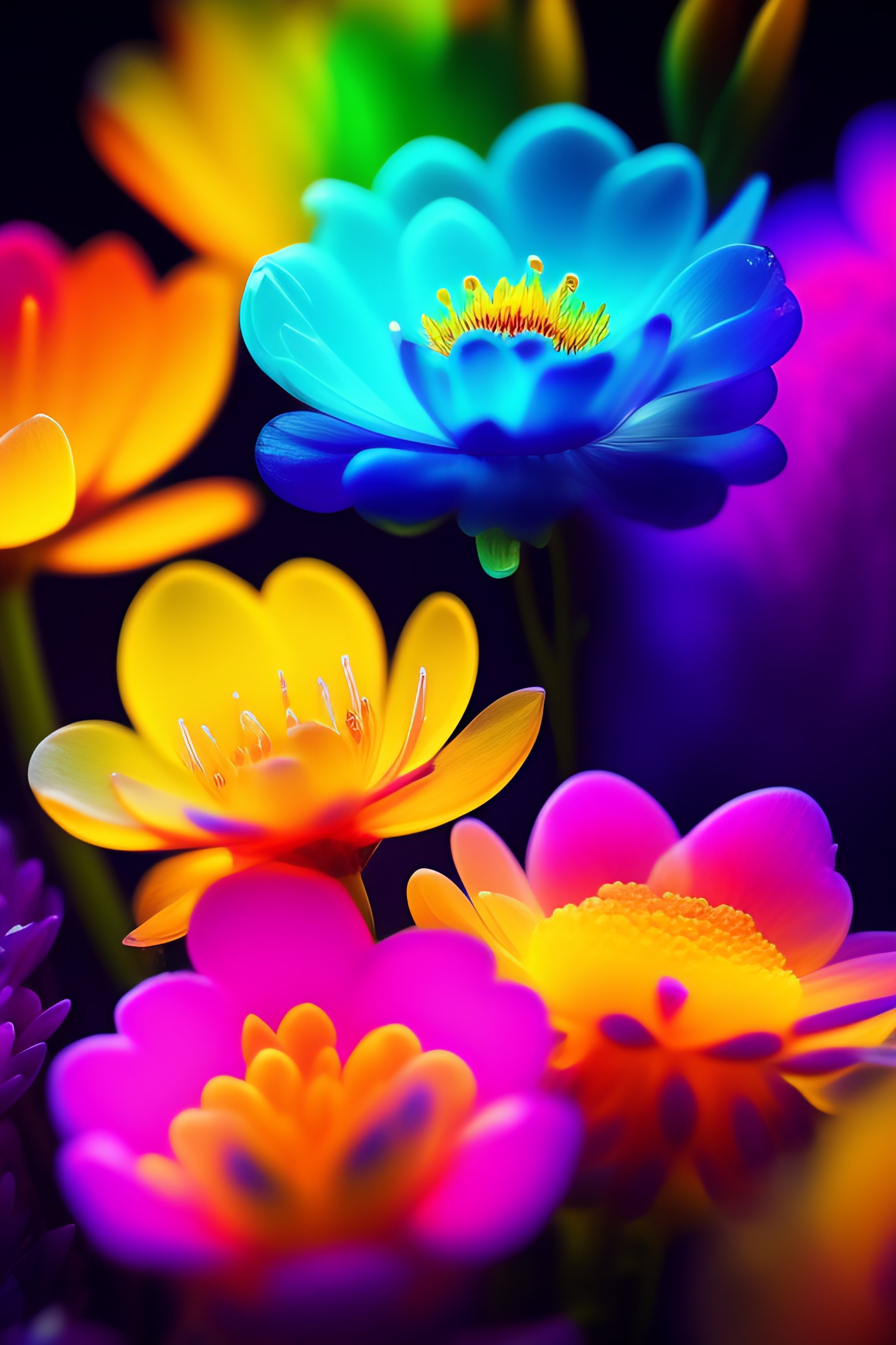 wallpaper hd flowers abstract