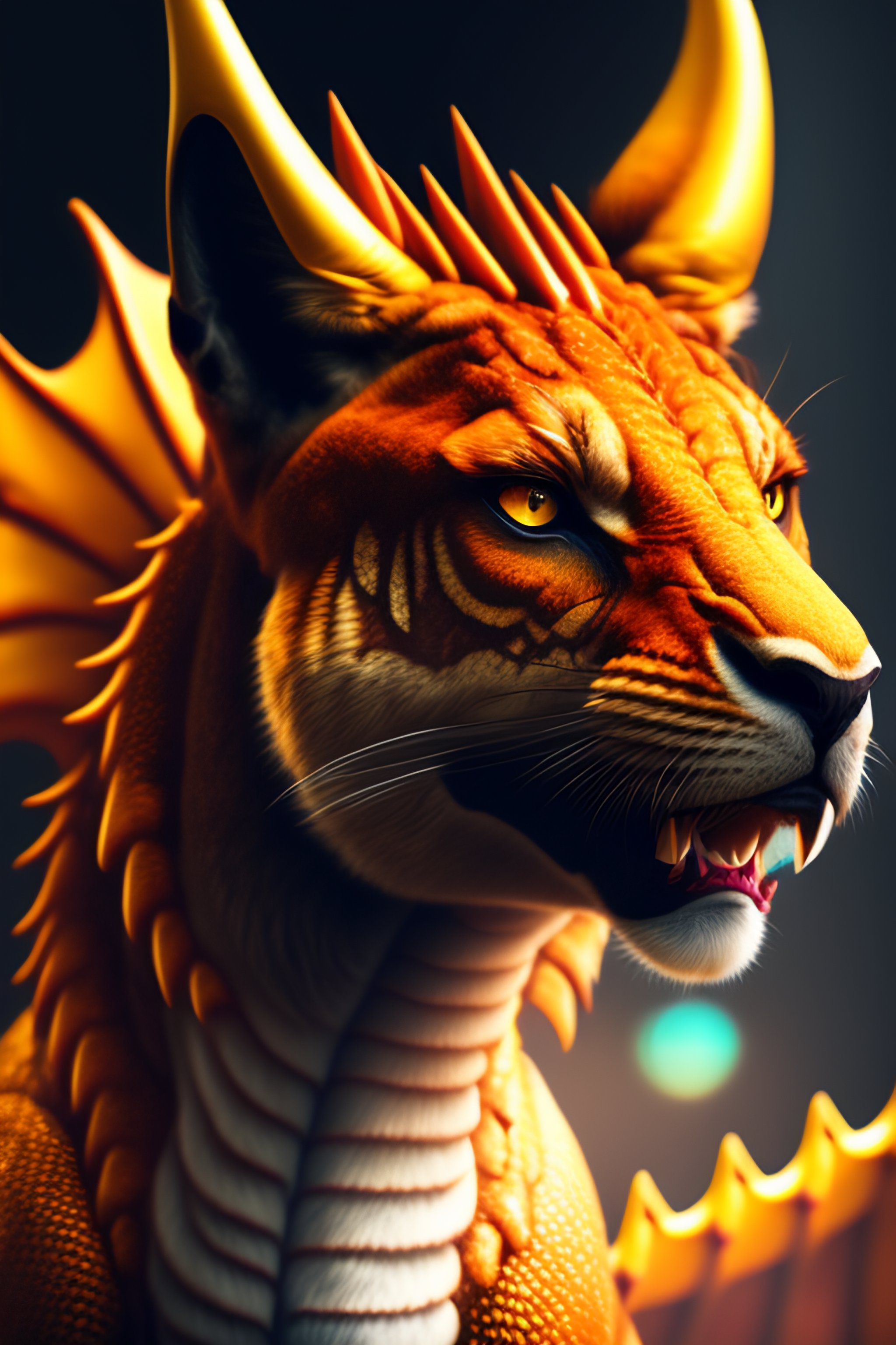 Lexica - A fierce dragon