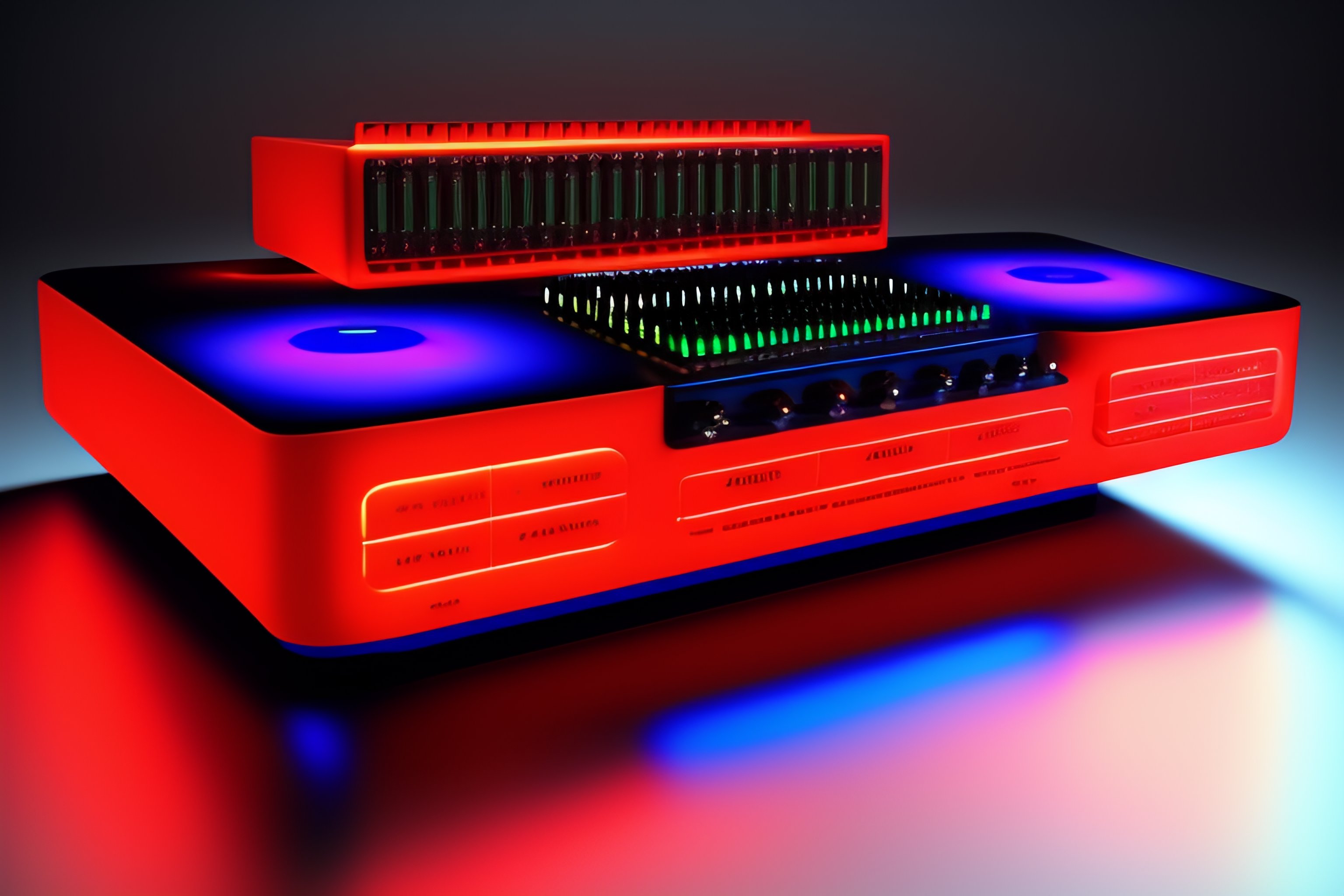 lexica-music-desk-synthesizer-red-blue-dj-apocalypse