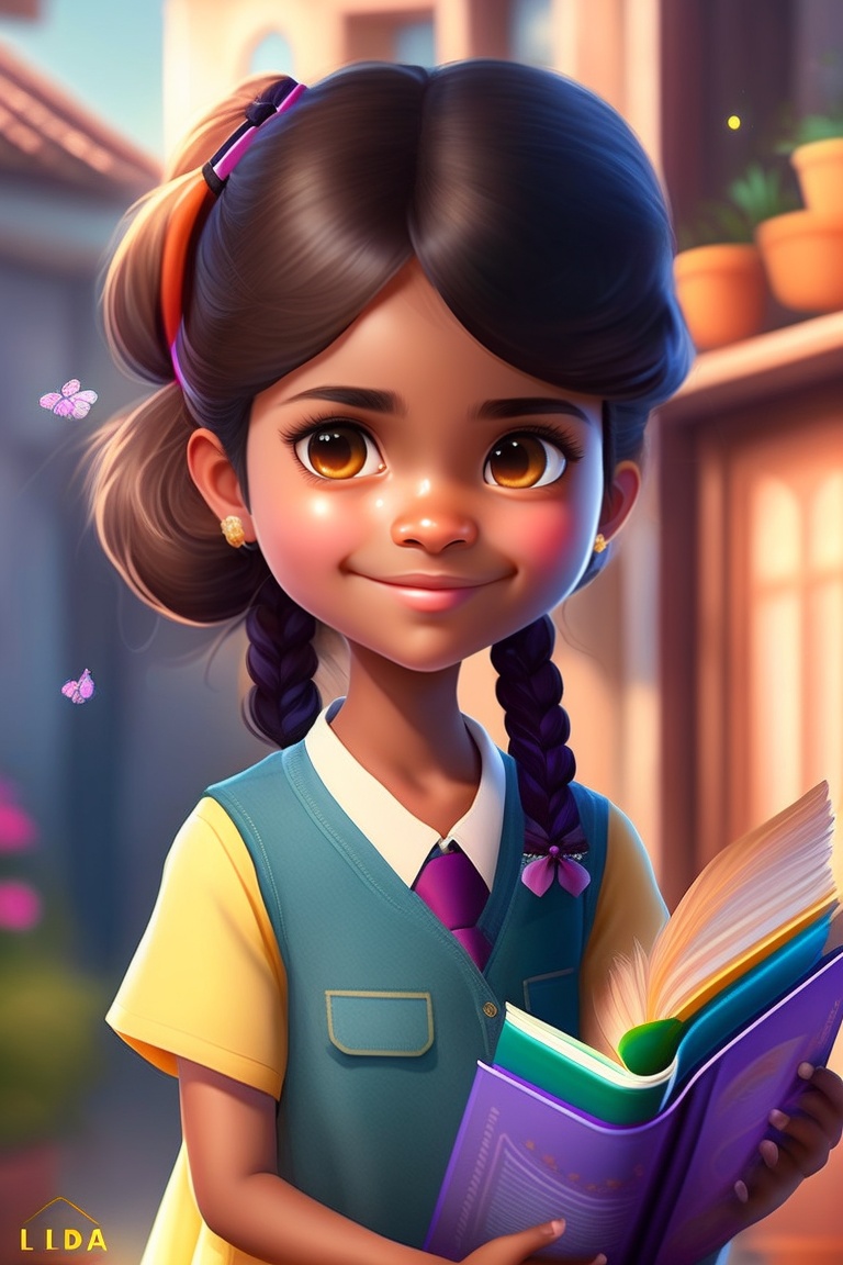 Lexica - Introduce the main character, a young girl named Lila who ...