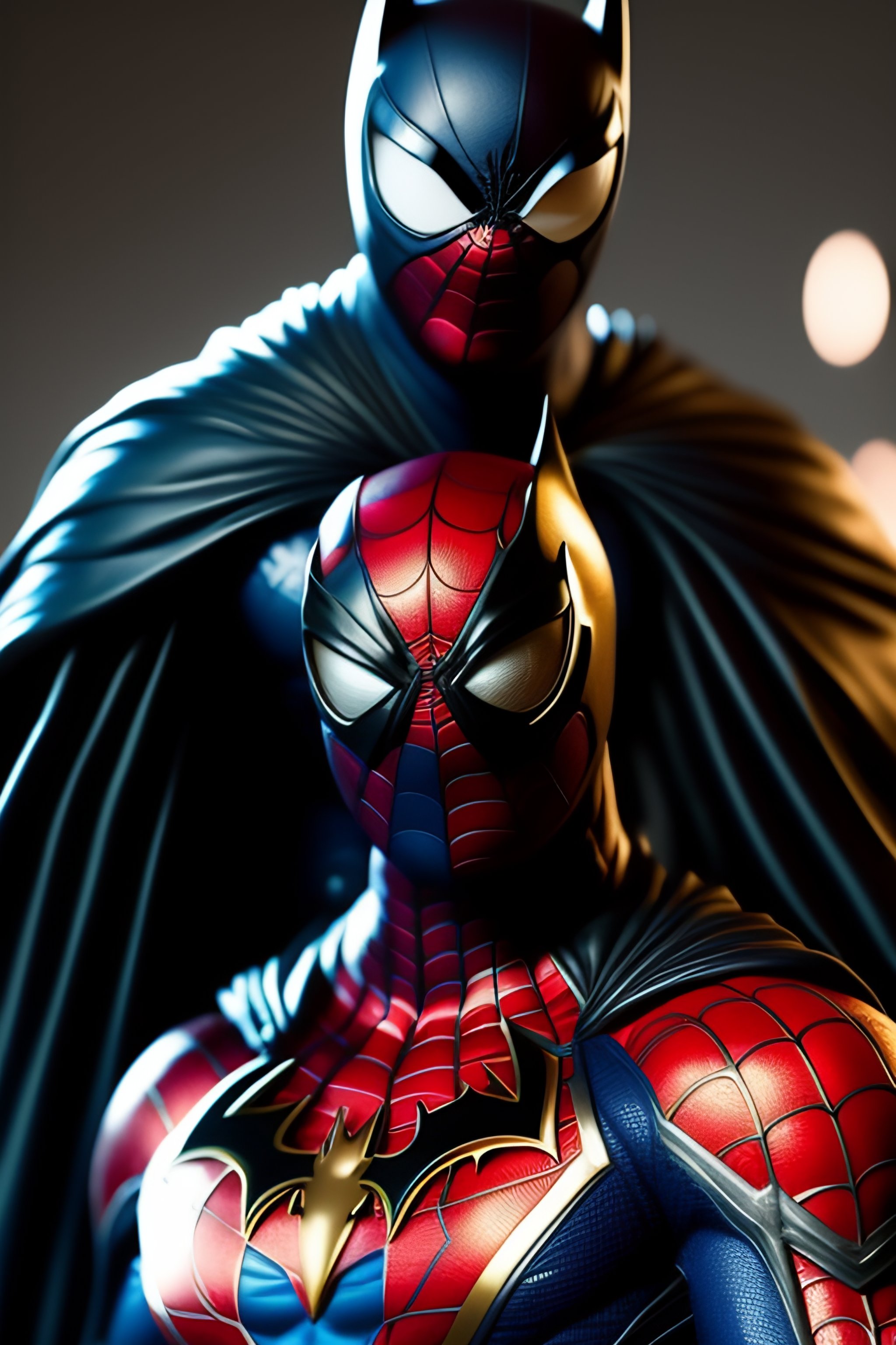 Lexica - Spider-man mixed with Batman