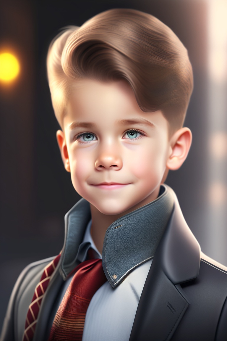 Lexica - Handsome boy, smart boy, realistic