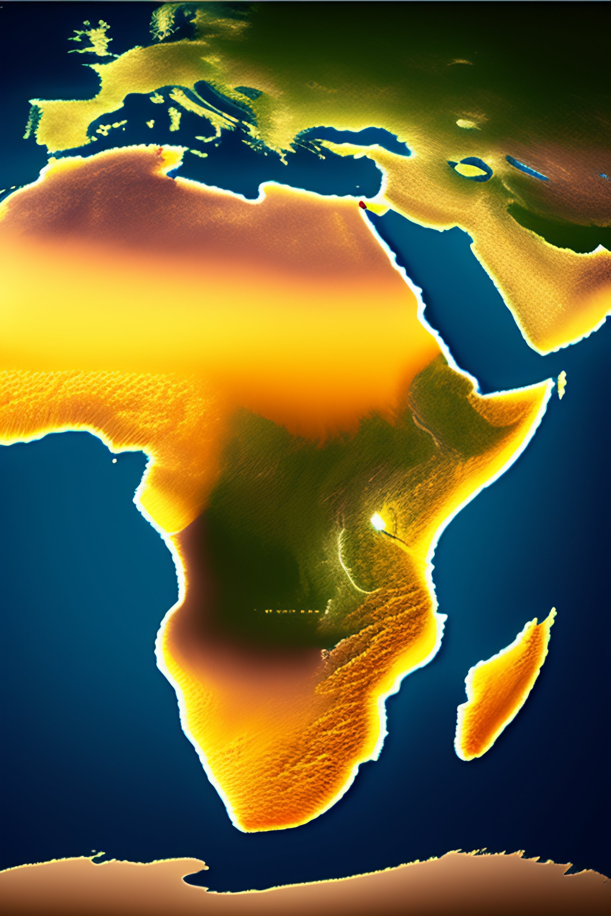 Lexica Generate A Detailed Map Of Africa 