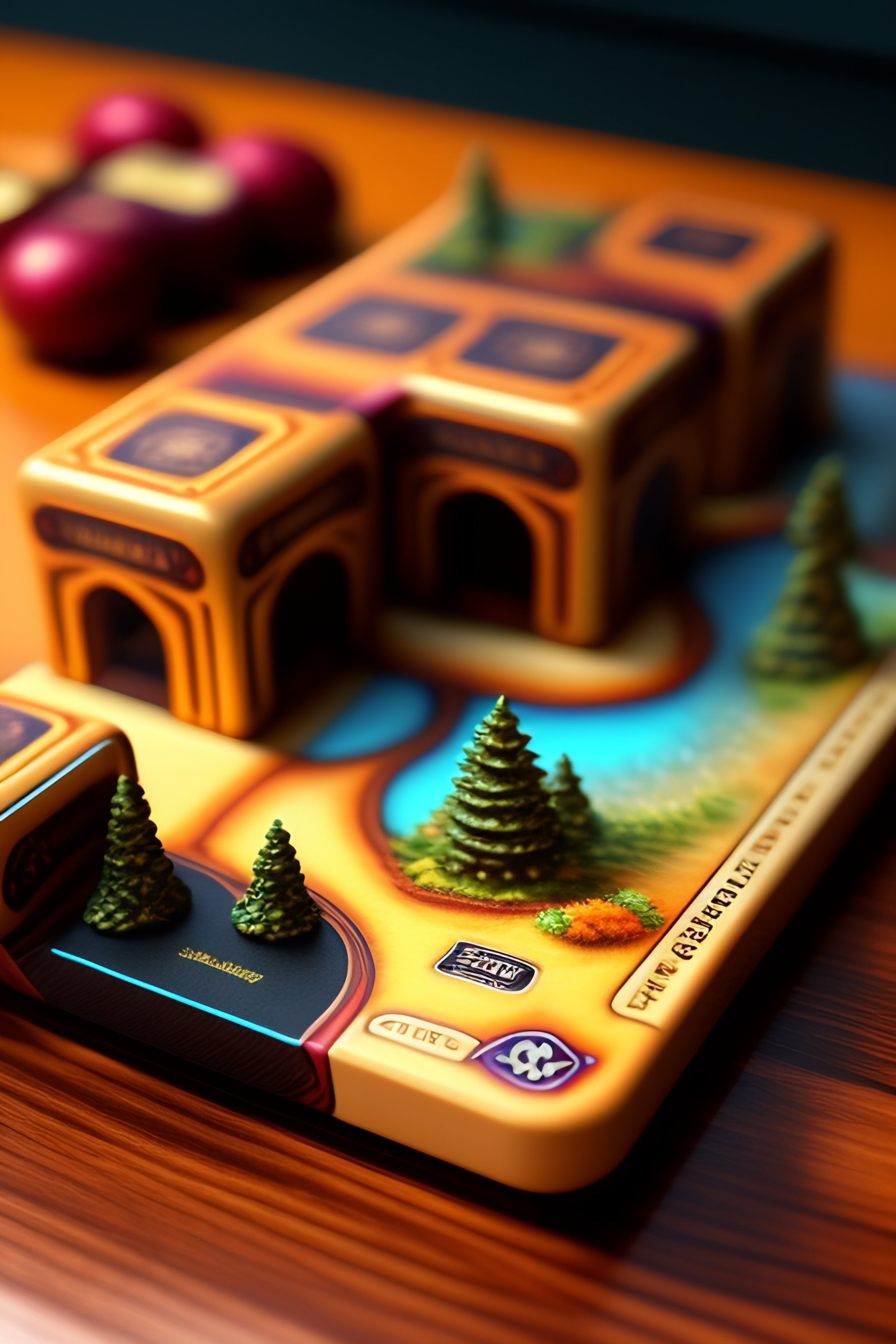 Lexica - A brand new board game that nobody has ever seen in photo realism