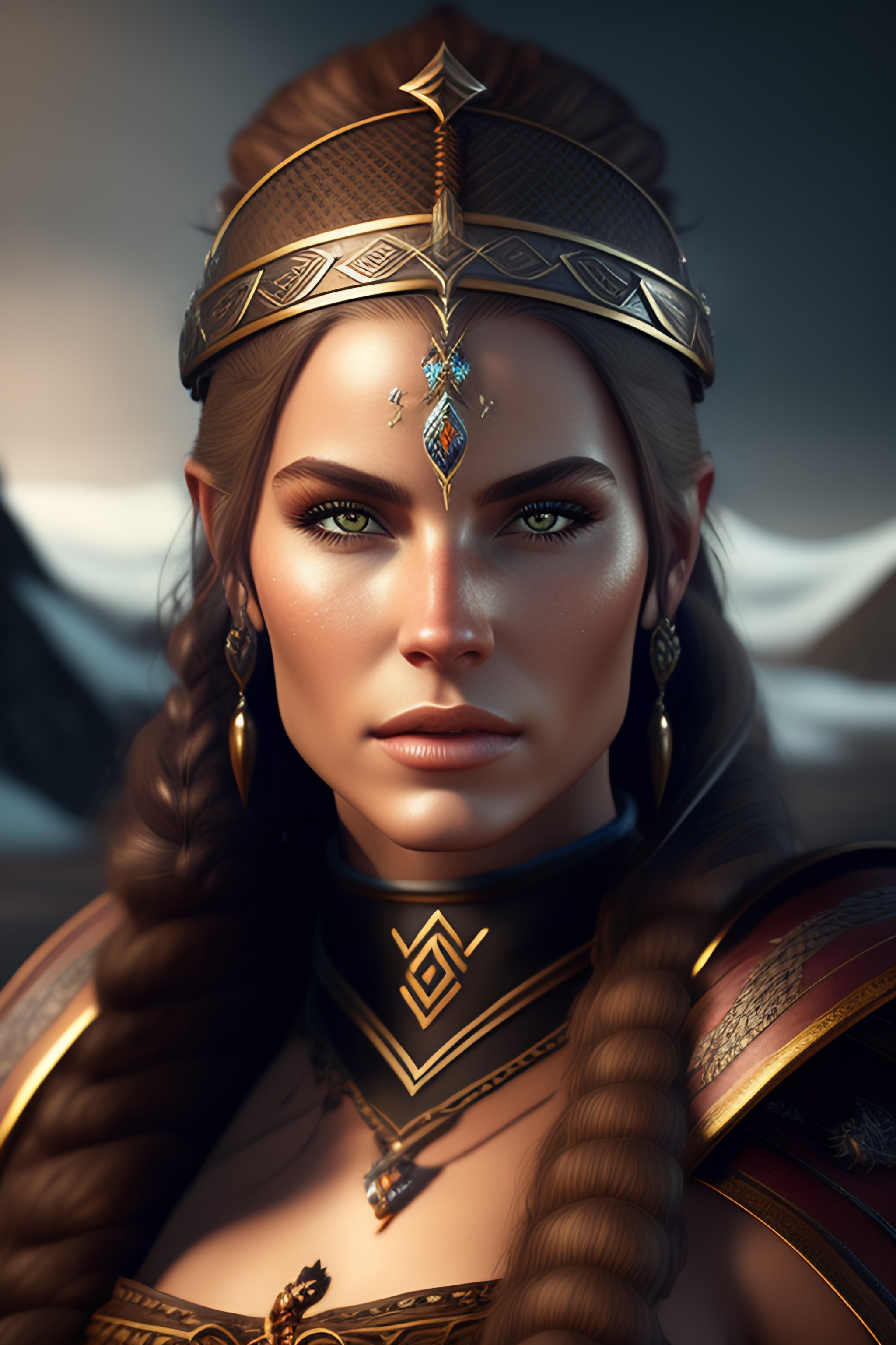 Lexica - Beautiful viking woman, trending on artstation, unreal engine ...