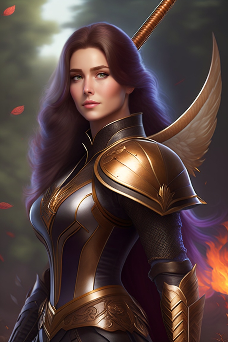 Lexica - She Befriended A Skilled Archer Named Olivia, Whose Deadly 