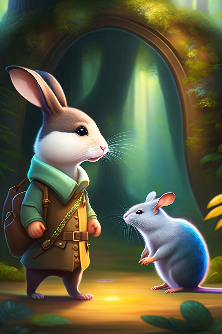 Lexica - A Lazy Bunny and Clever Rat, The Magical Forest Adventure