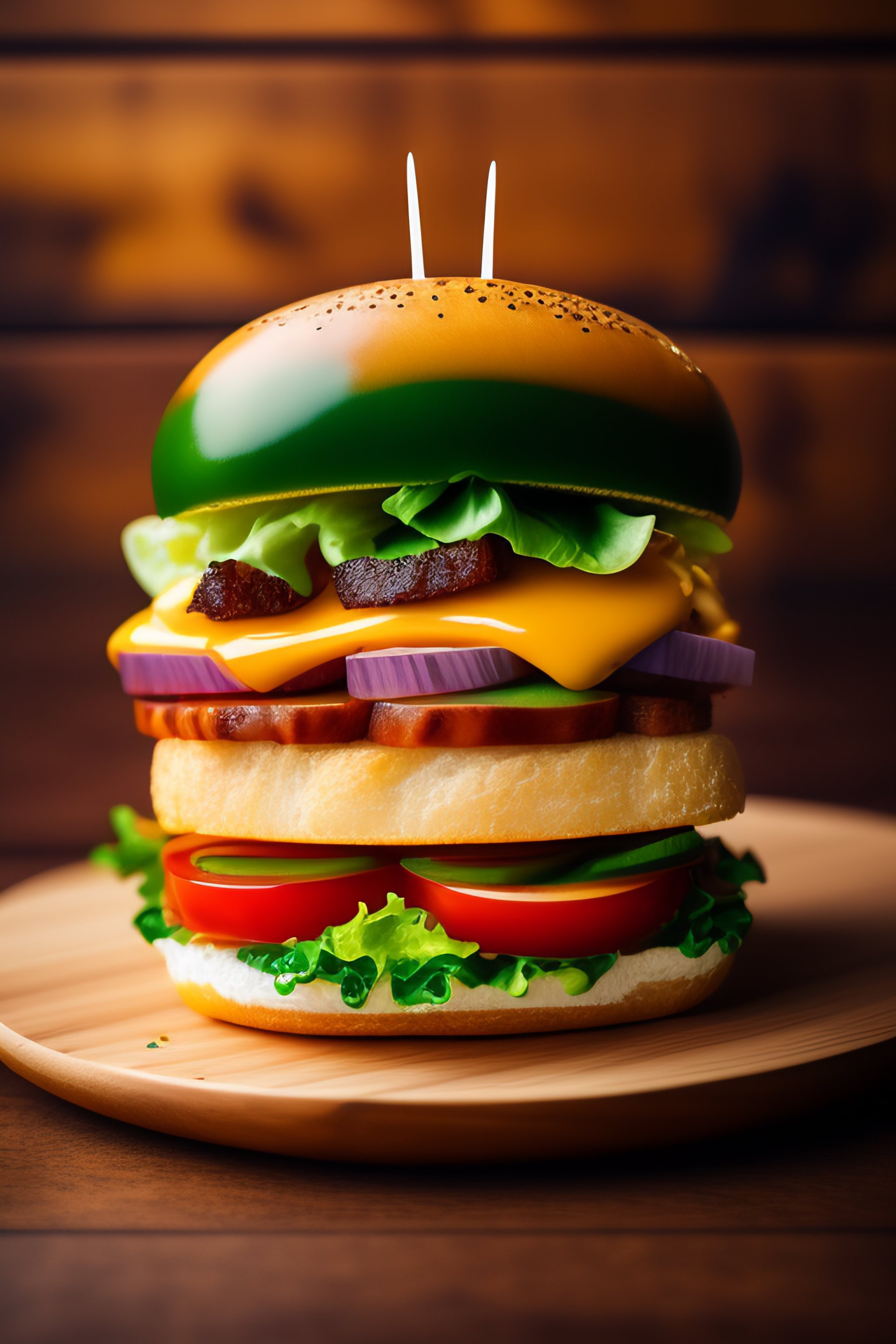 Lexica - Very weird sandwich, delicious, surreal, funny