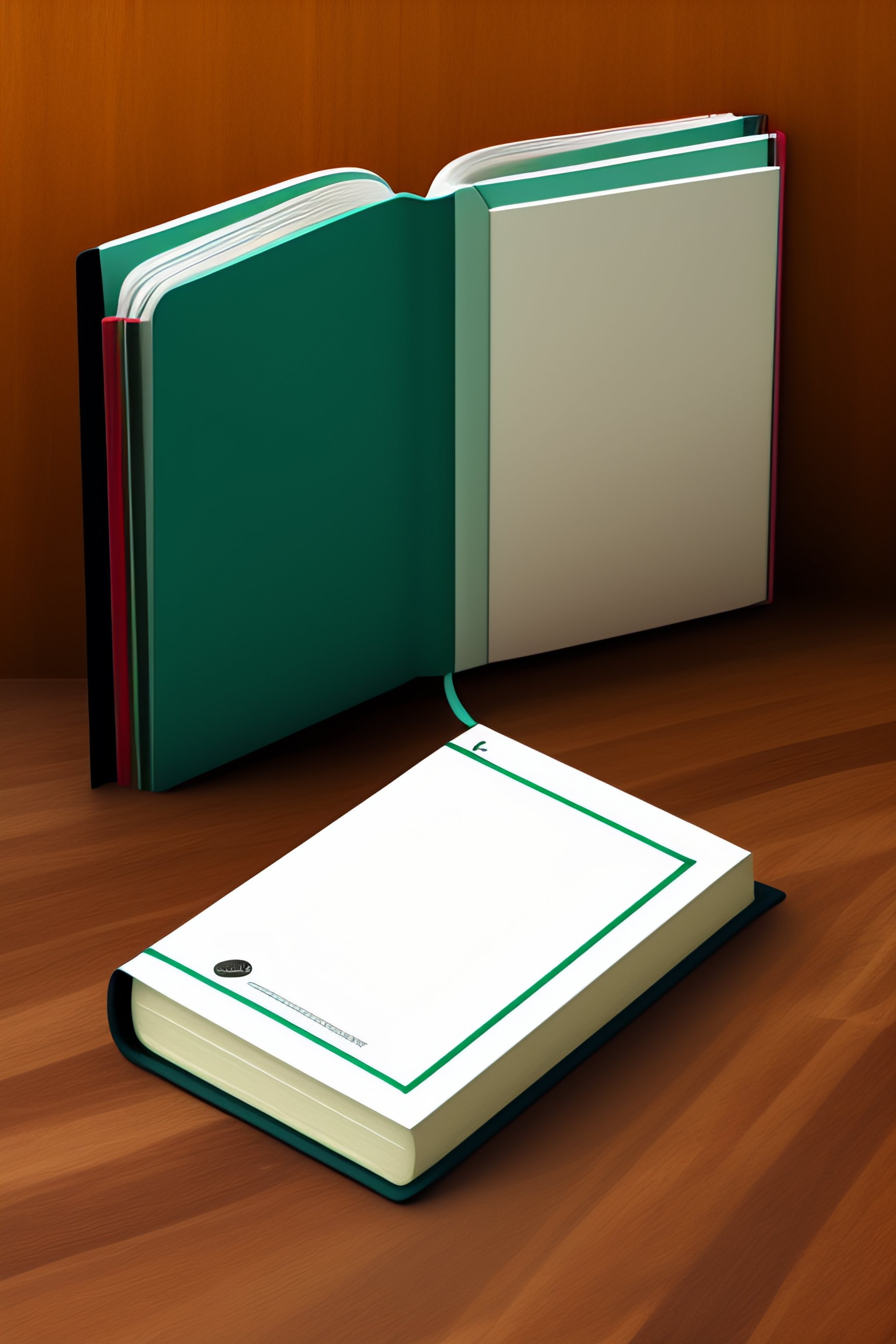 Lexica - Simple cartoonish style book being opened