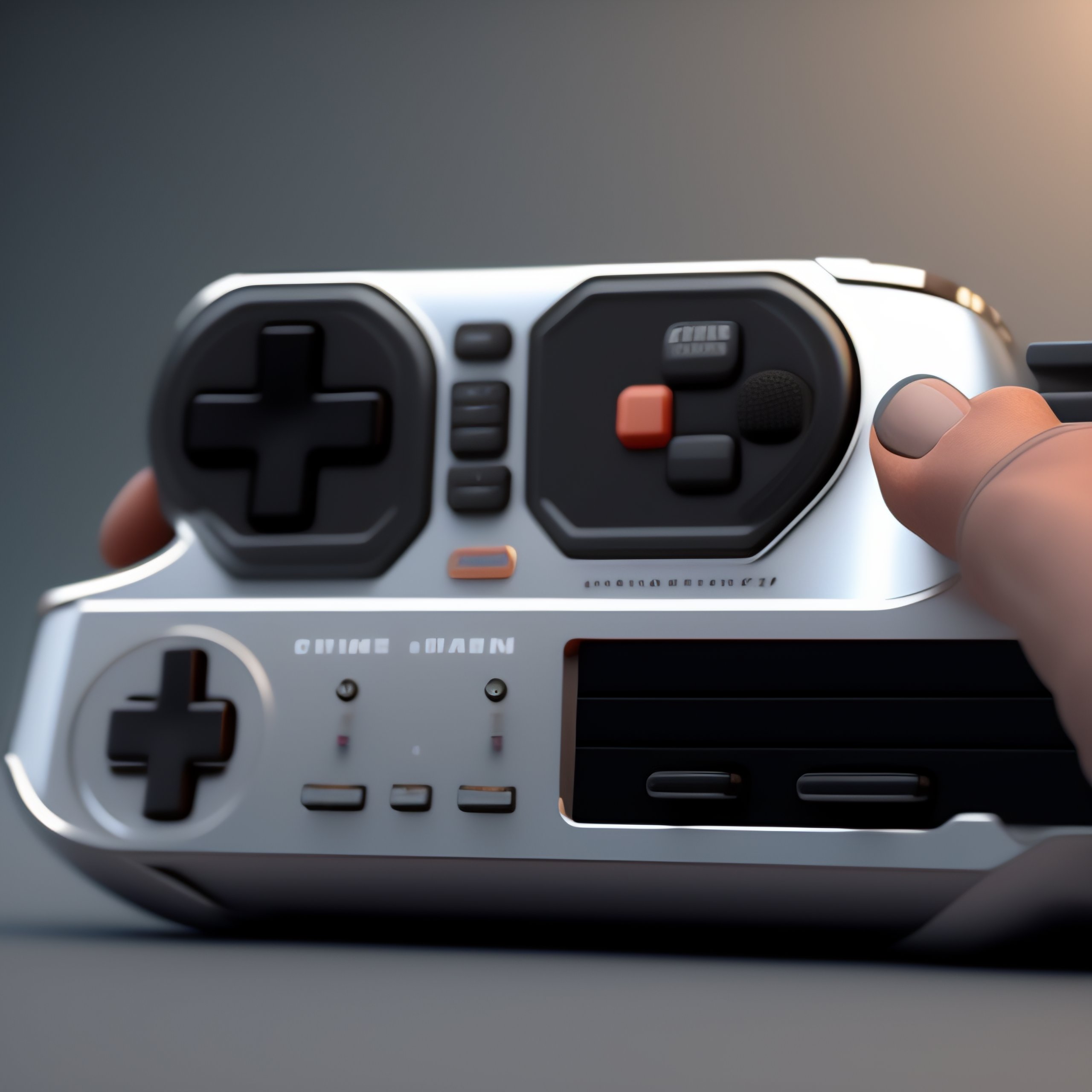 Lexica - A hand-held video game console designed by Dieter Rams ...