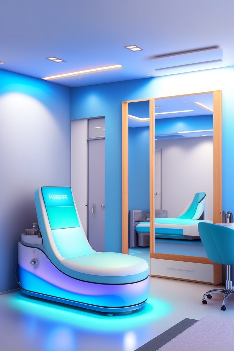 Lexica Beauty room and the medical couch clinic studio laser