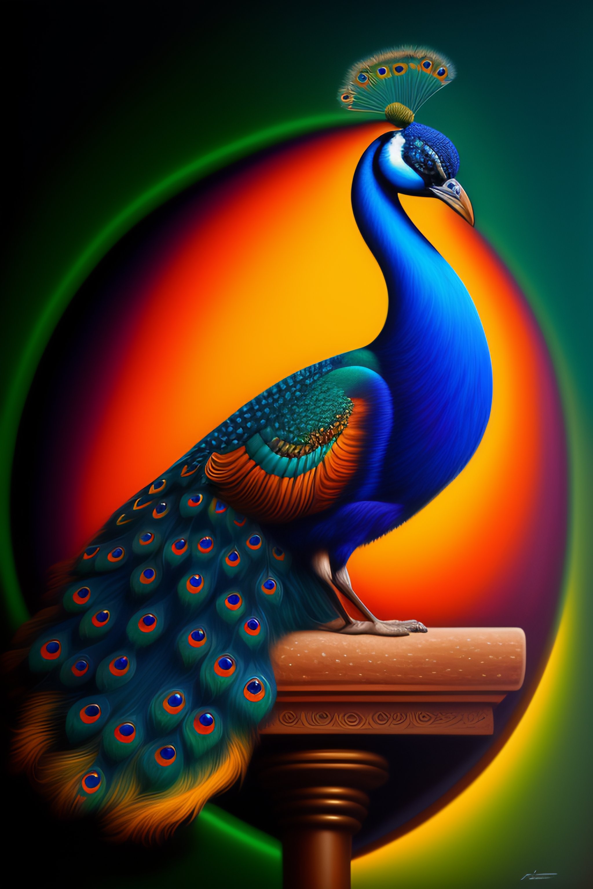 画材 Peacockesque G67978 | Turquoise Peacock Eyes | Wallpaper Boulevard