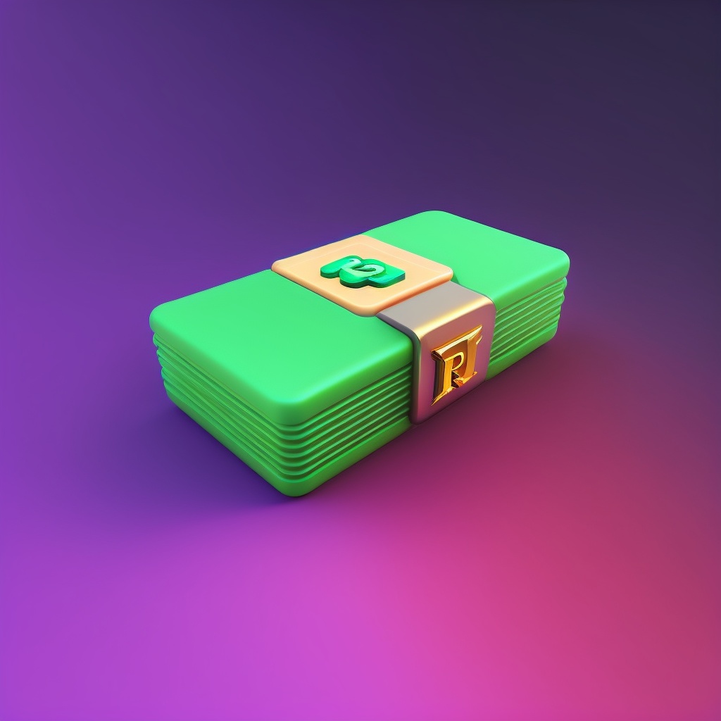 Lexica - Rpg game icon, game 3d icon, vector graphics, money stack ...