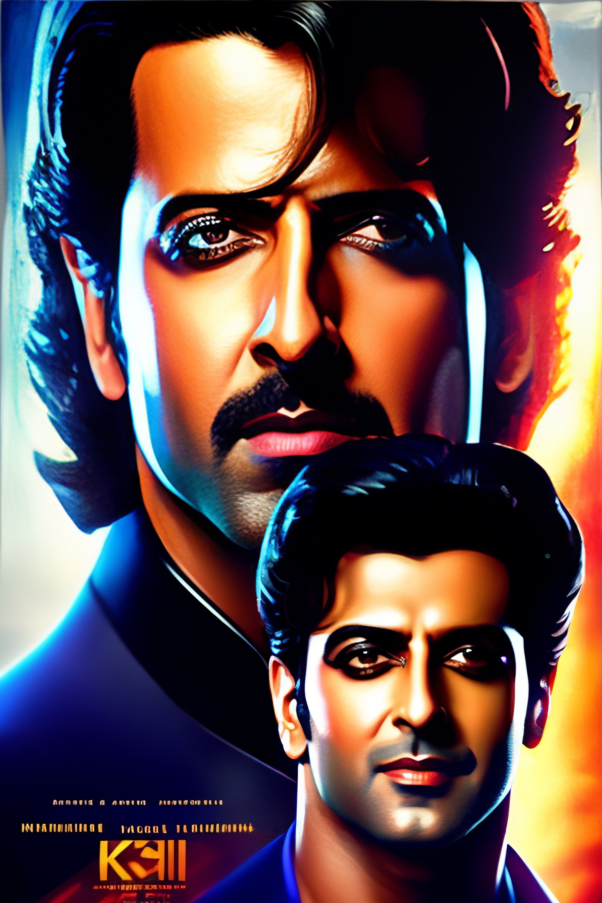 Lexica - Hrithik Roshan, Krrish, movie poster