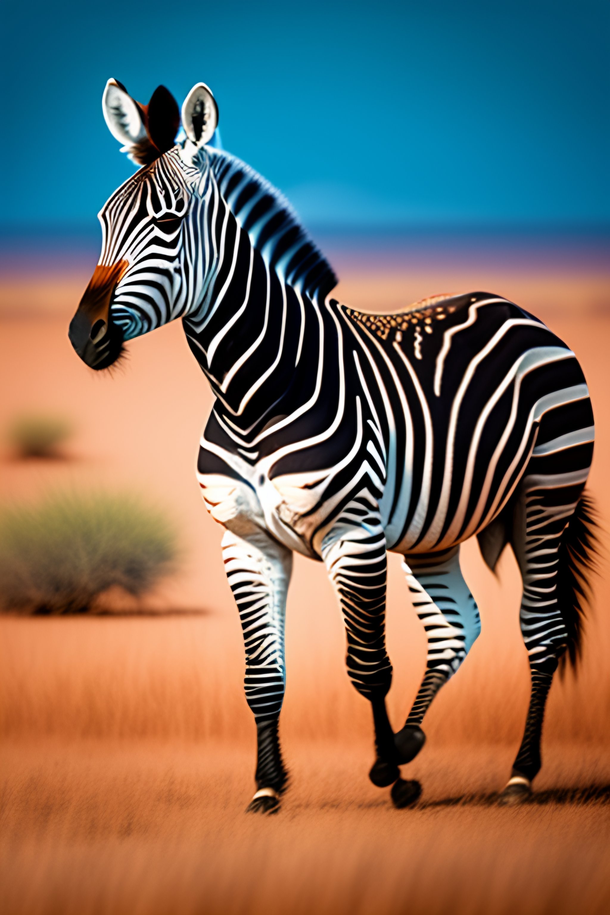 Lexica Dancing zebra