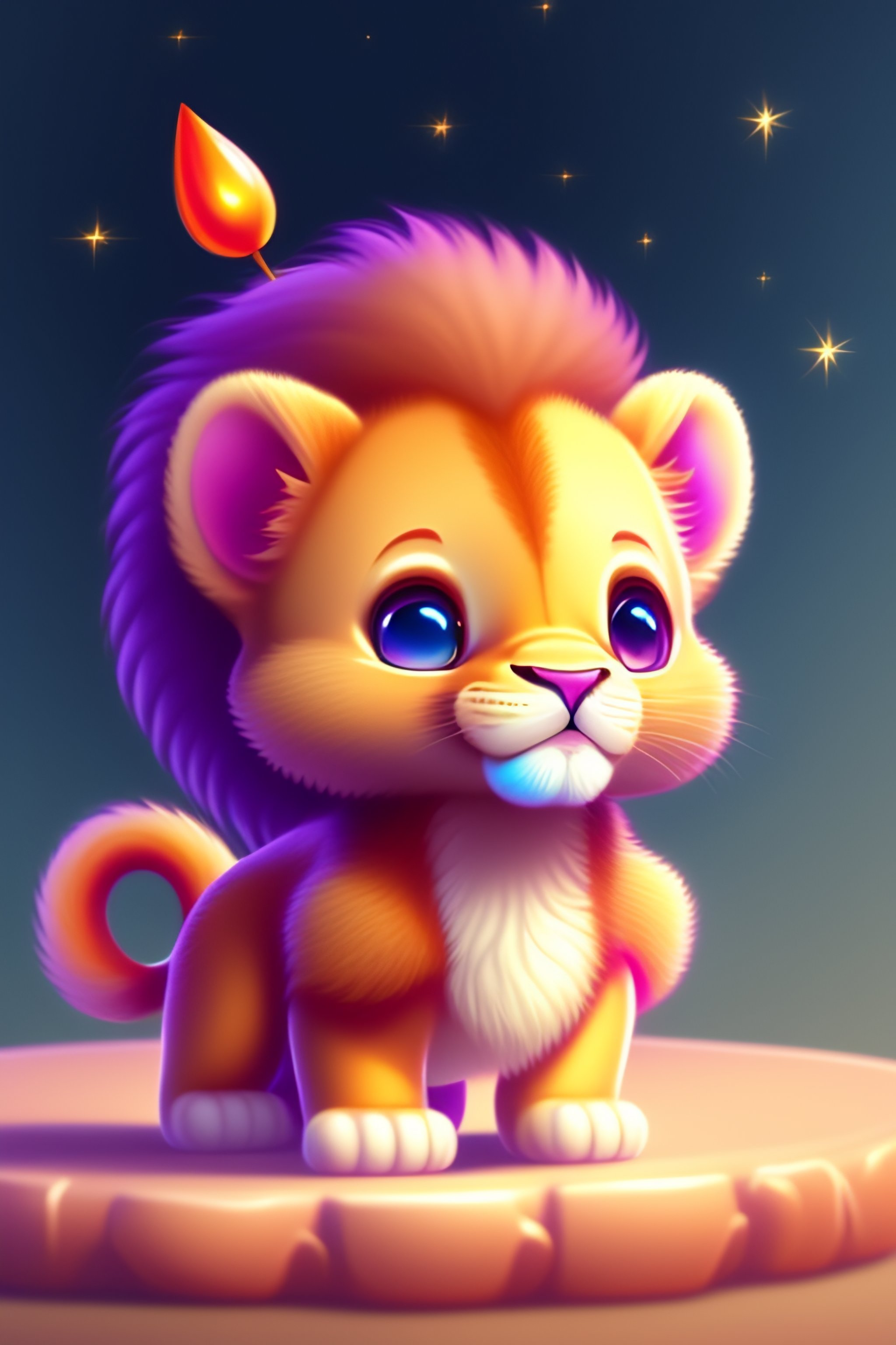 Premium Vector Cute Lion Cartoon Wearing Graduation H - vrogue.co