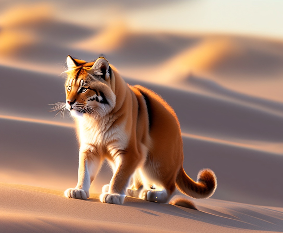 Lexica - His roar was more of a squeak, and his paws were just big ...