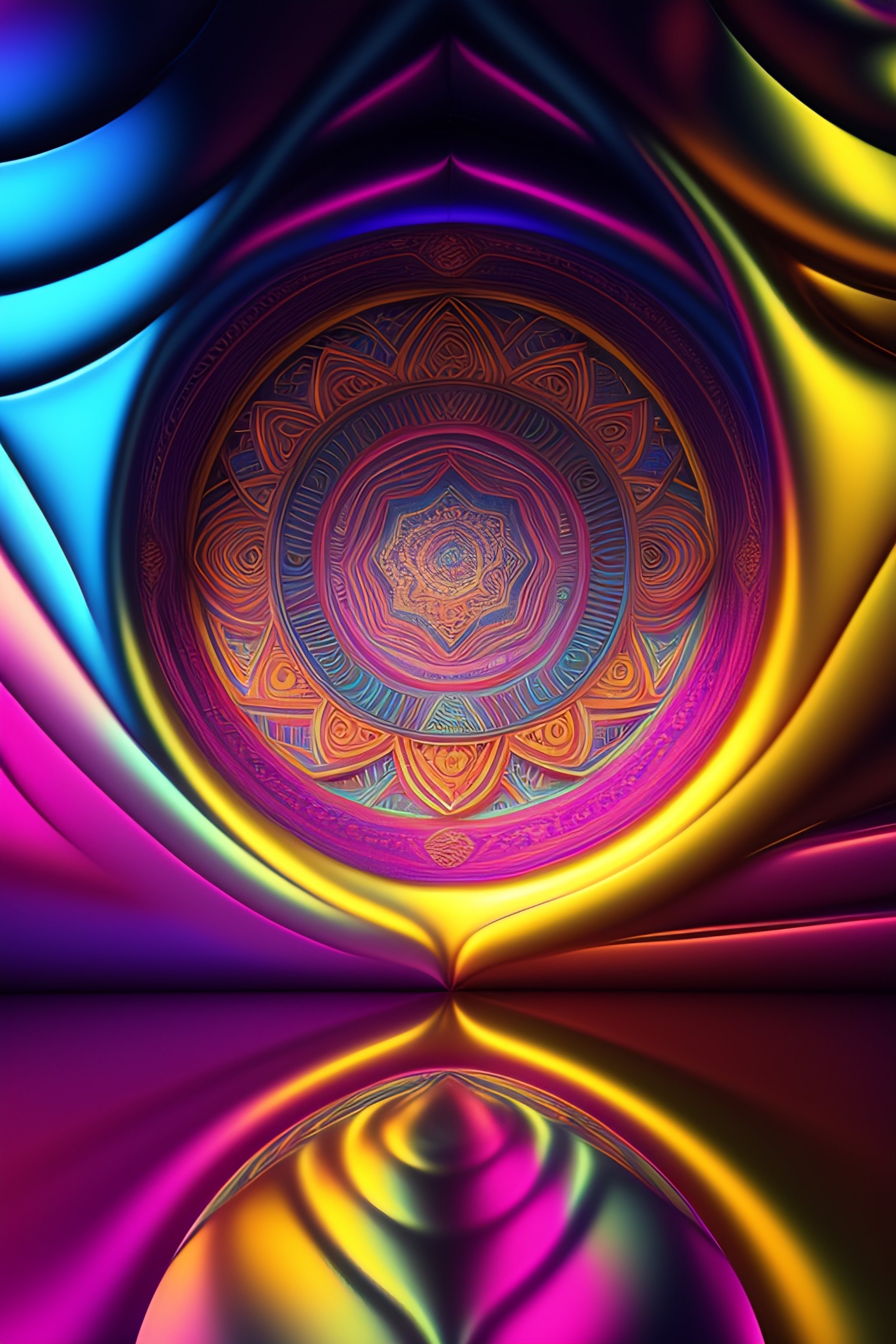 Lexica - The most psychedelic geometric patterns imaginable, intricate
