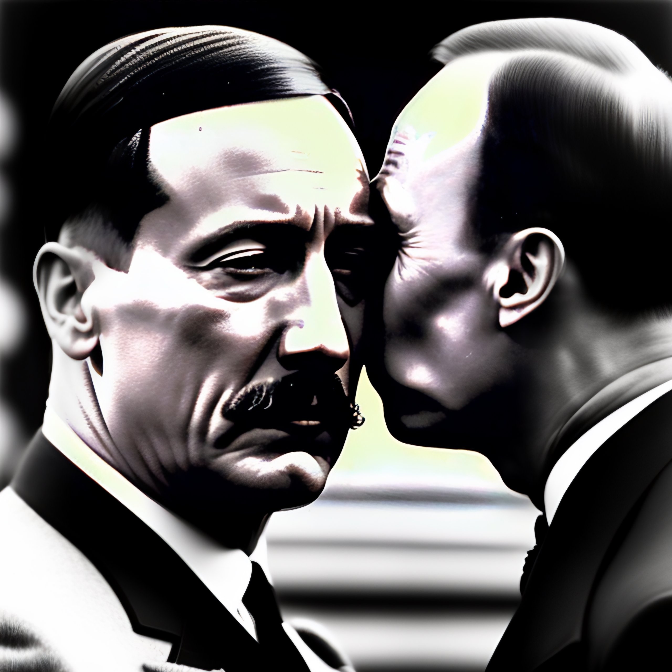 Lexica - Adolf Hitler Kissing Vladimir Putin