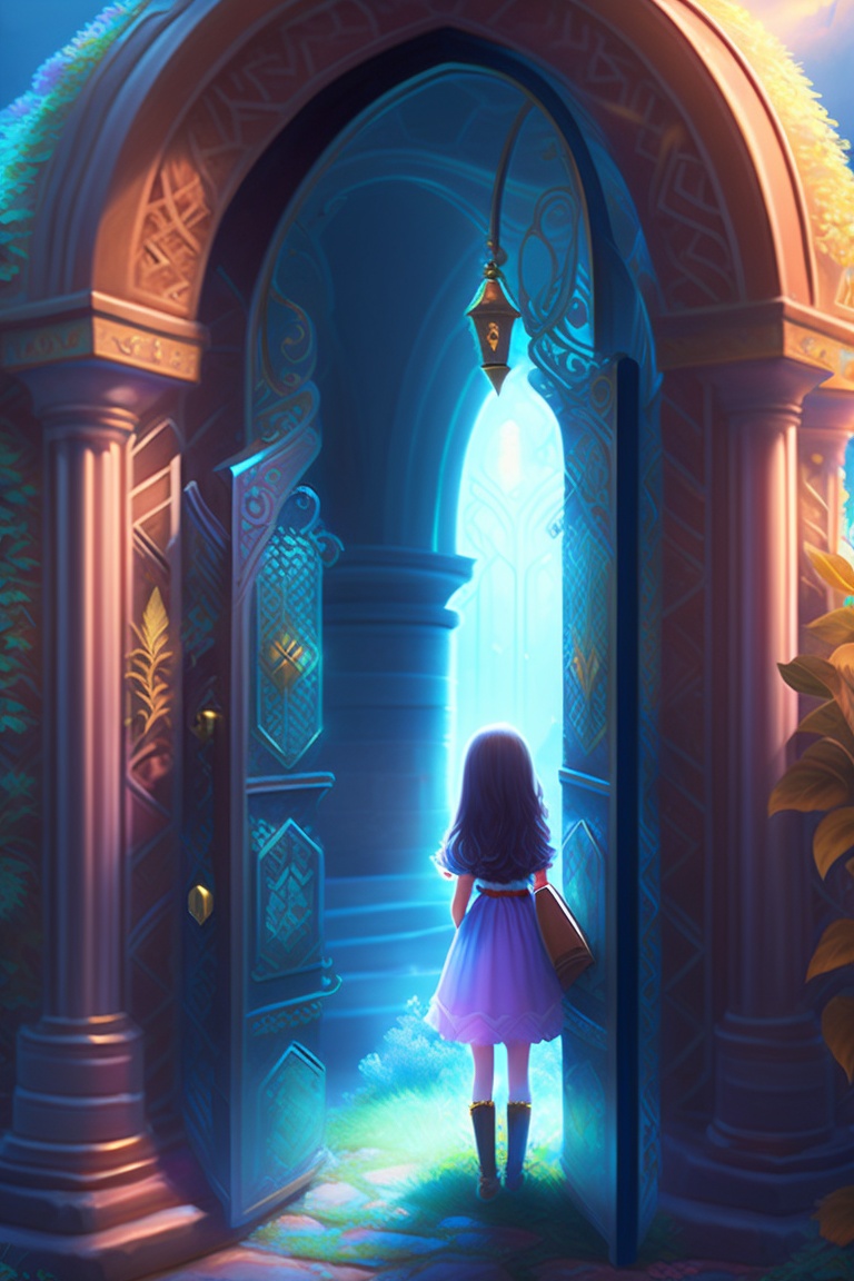 Lexica - A land of endless wonders and enchantment, a young girl named ...