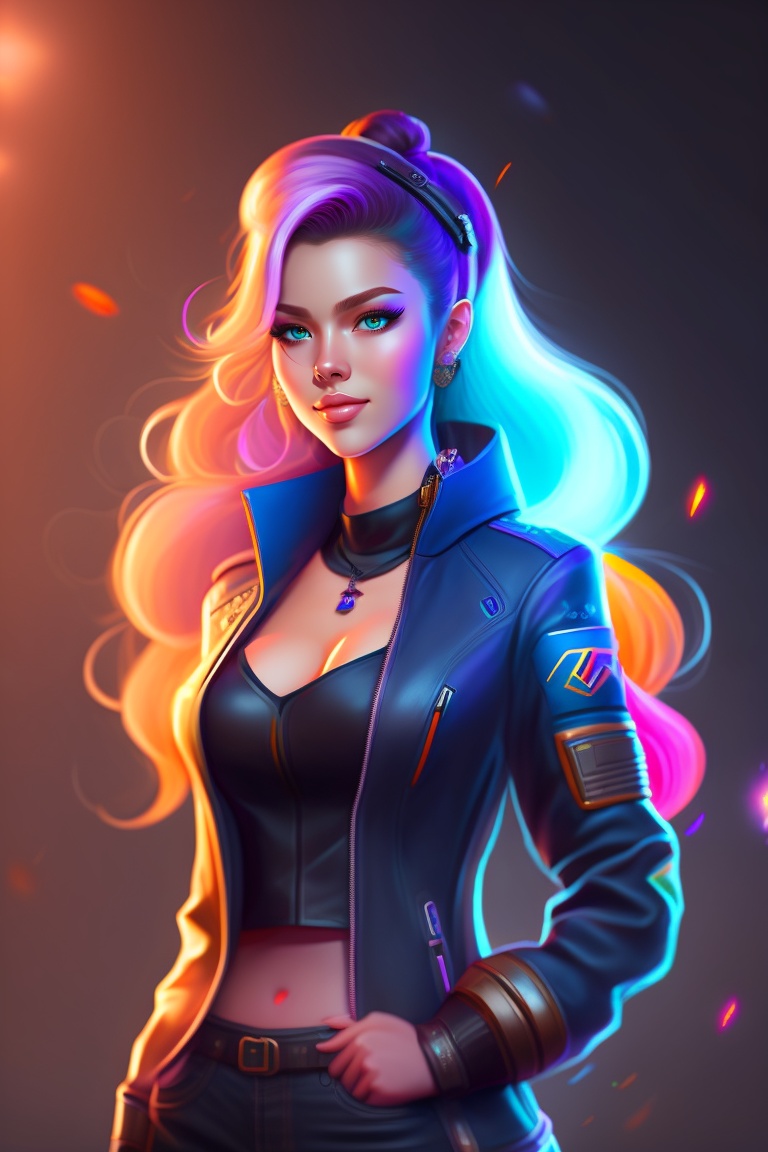Lexica - A gamer girl / streamer, modern fashion, high details, 4k ...