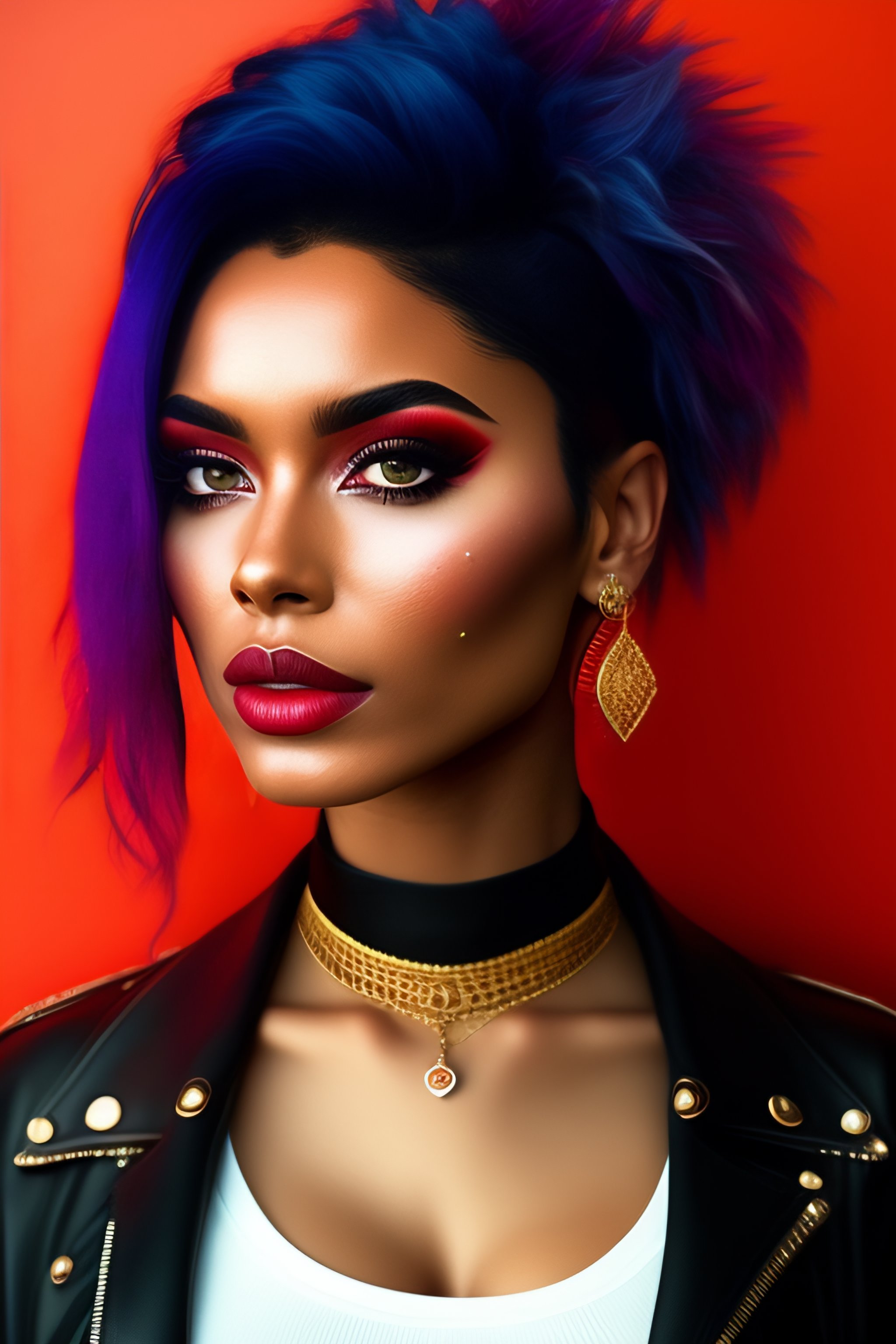 Lexica - Beautiful punk girl